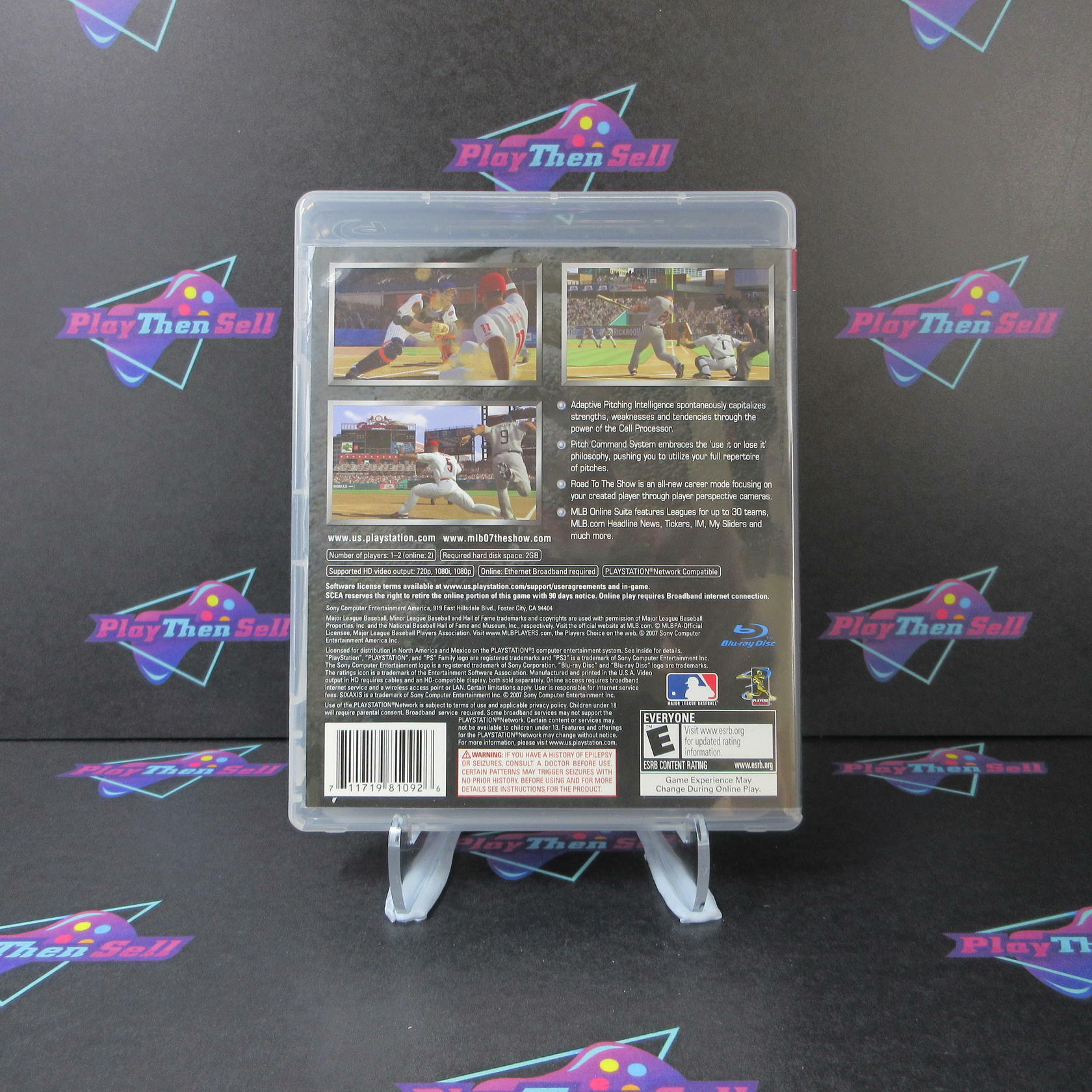 MLB 07 The Show PS3 PlayStation 3 - Like New