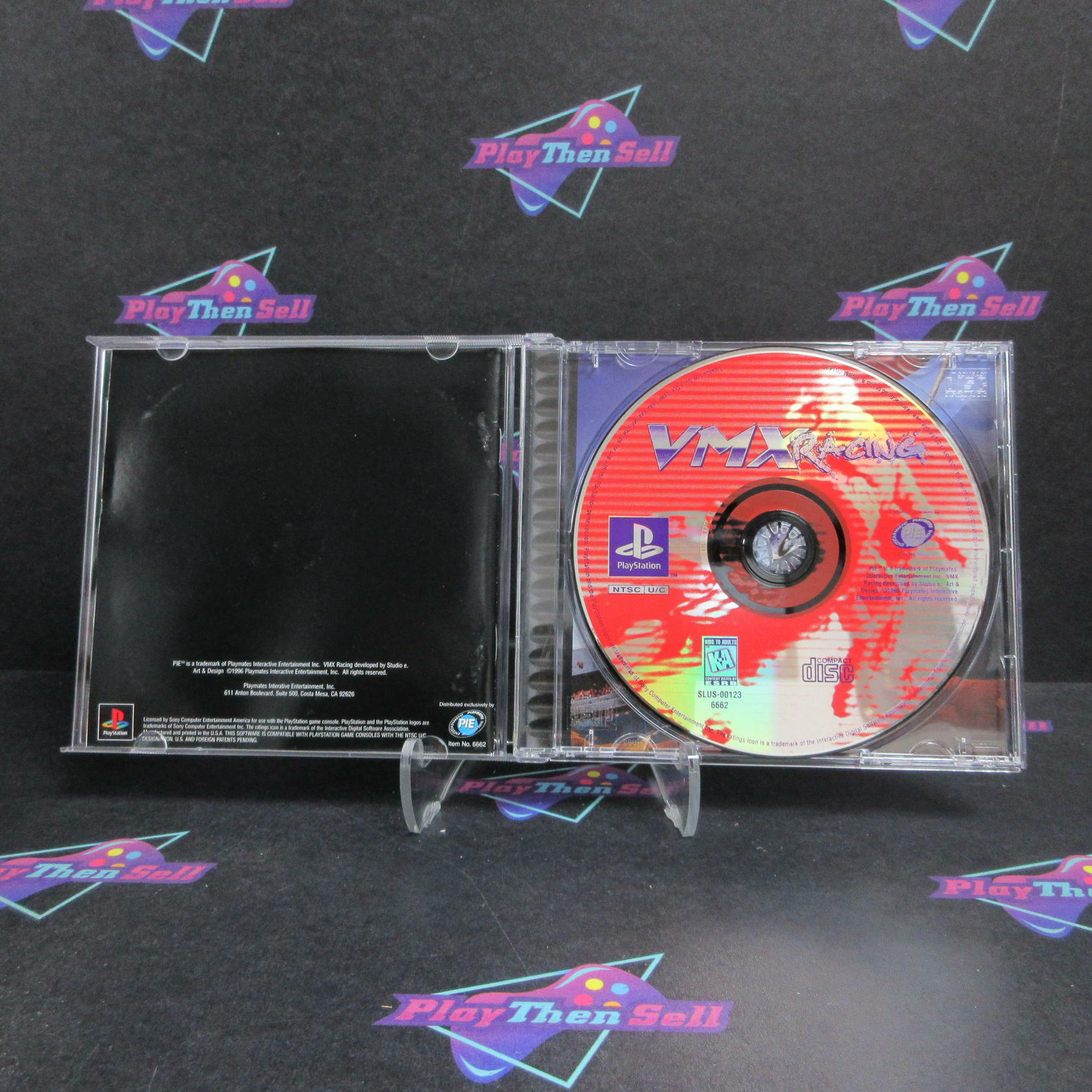 VMX Racing PS1 PlayStation 1 + Reg Card Complete - Excellent
