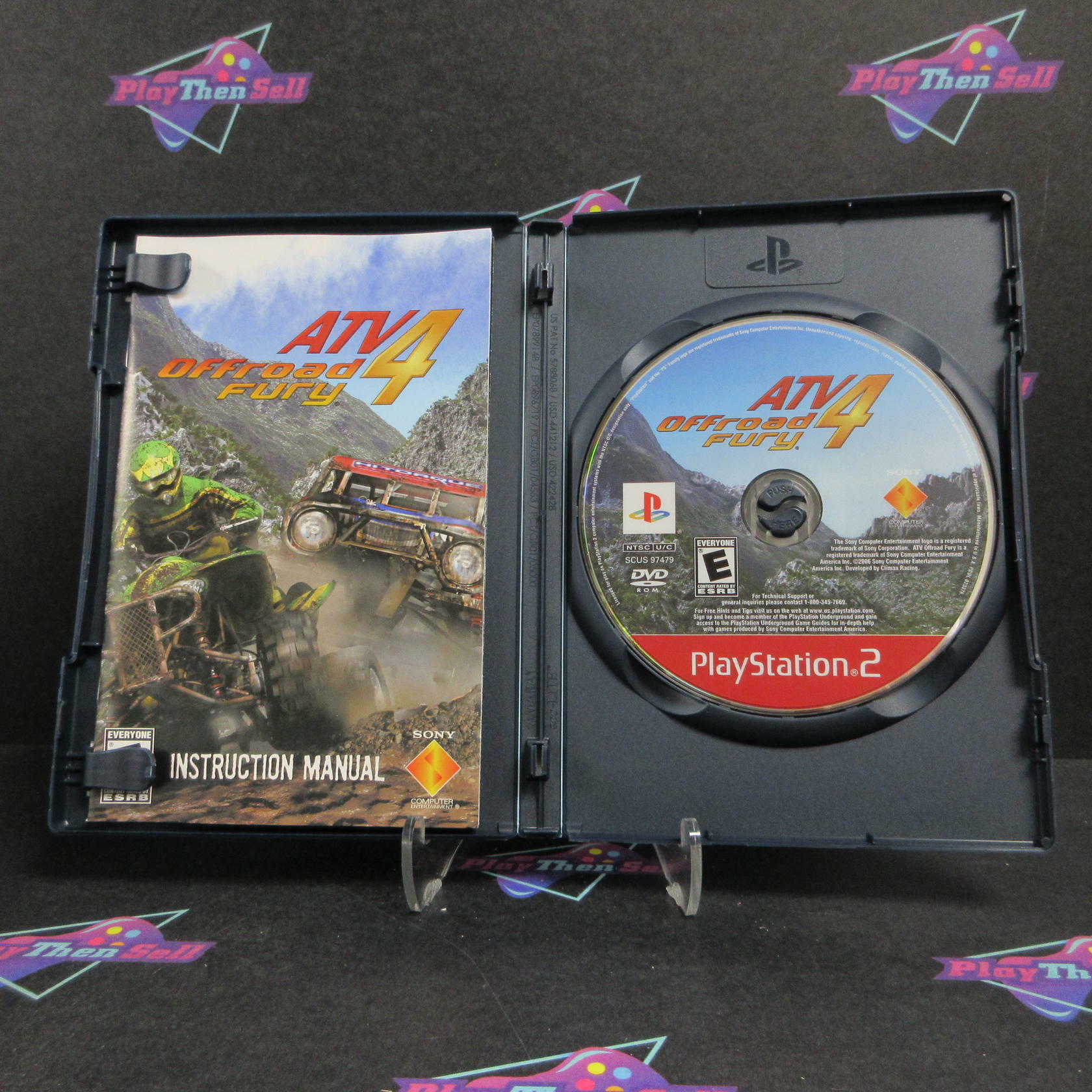 ATV Offroad Fury 4 PS2 PlayStation 2 GH + Reg Card Complete - Excellent