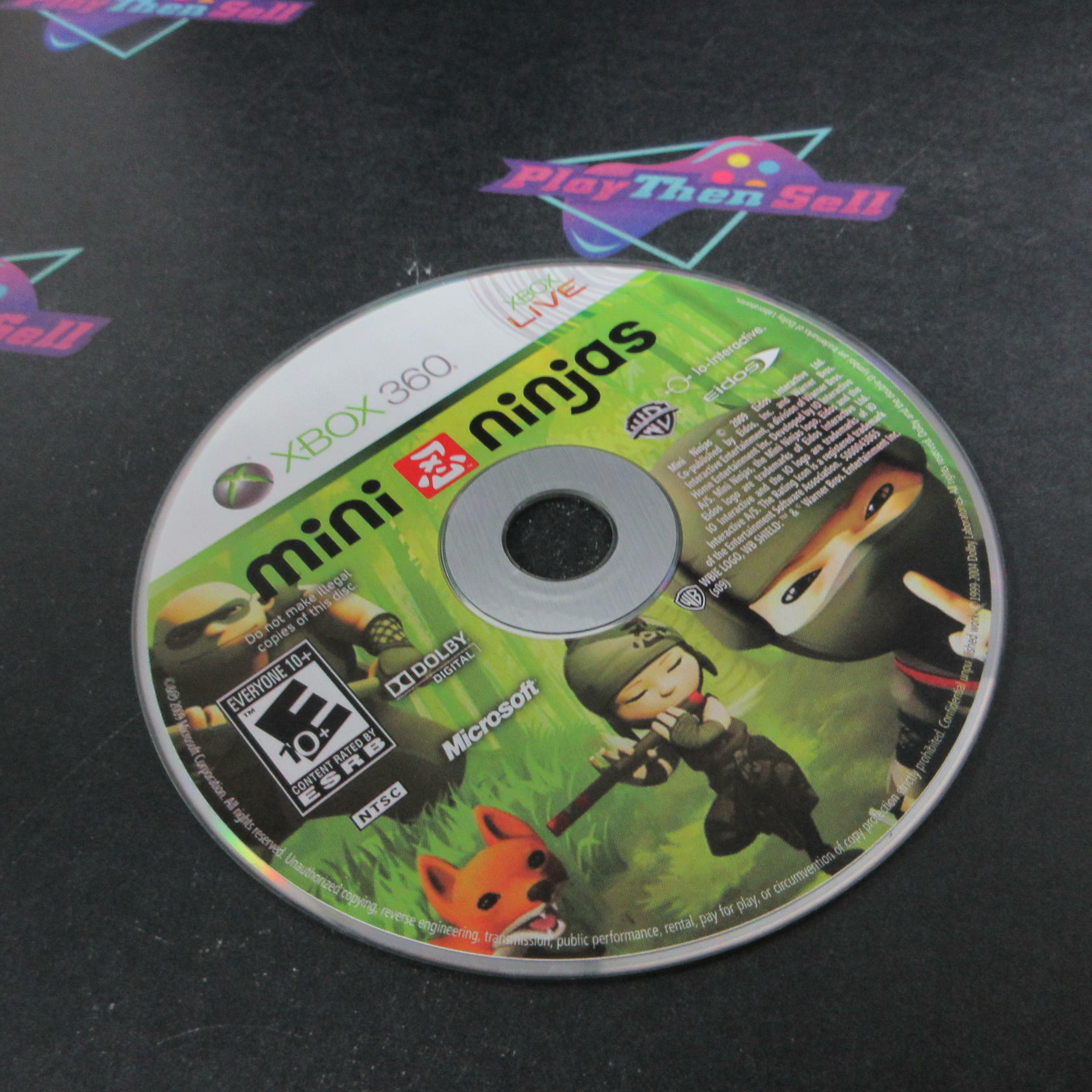 Mini Ninjas Xbox 360 DD/NM - Very Good