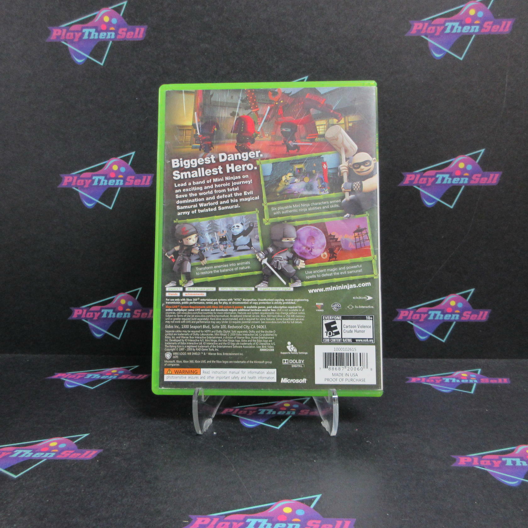 Mini Ninjas Xbox 360 DD/NM - Very Good