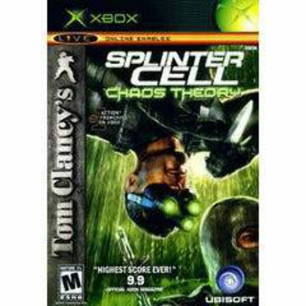 Tom Clancy's Splinter Cell Chaos Theory Xbox + Reg Card Complete - Refurbished