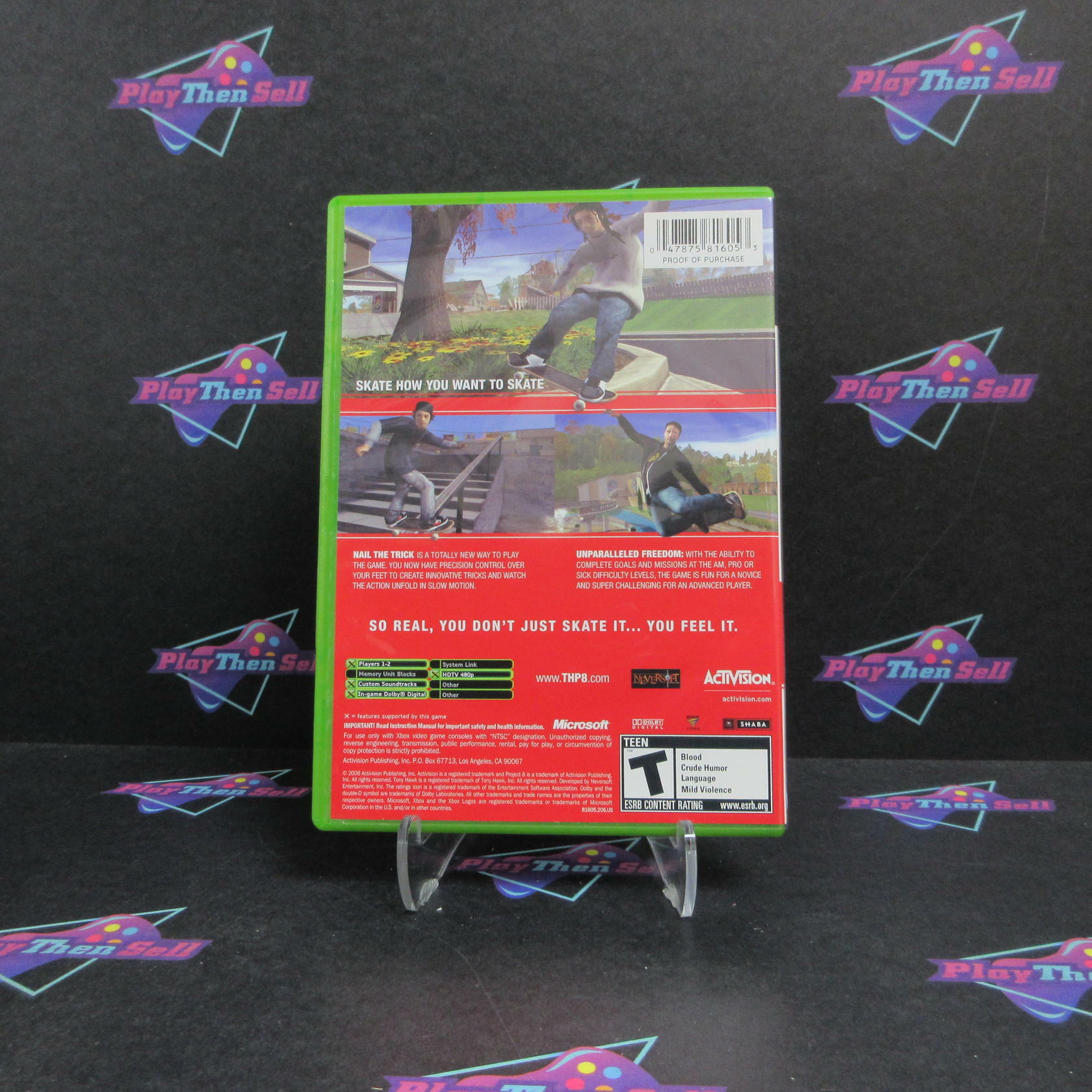 Tony Hawk's Project 8 Xbox Complete - Refurbished