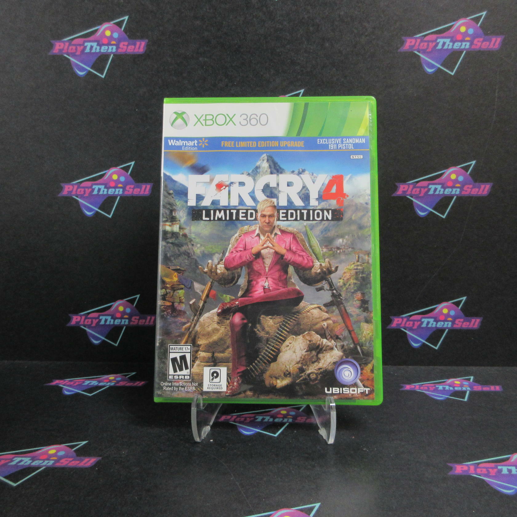 Far Cry 4 Limited Edition Walmart Xbox 360 Complete - Excellent