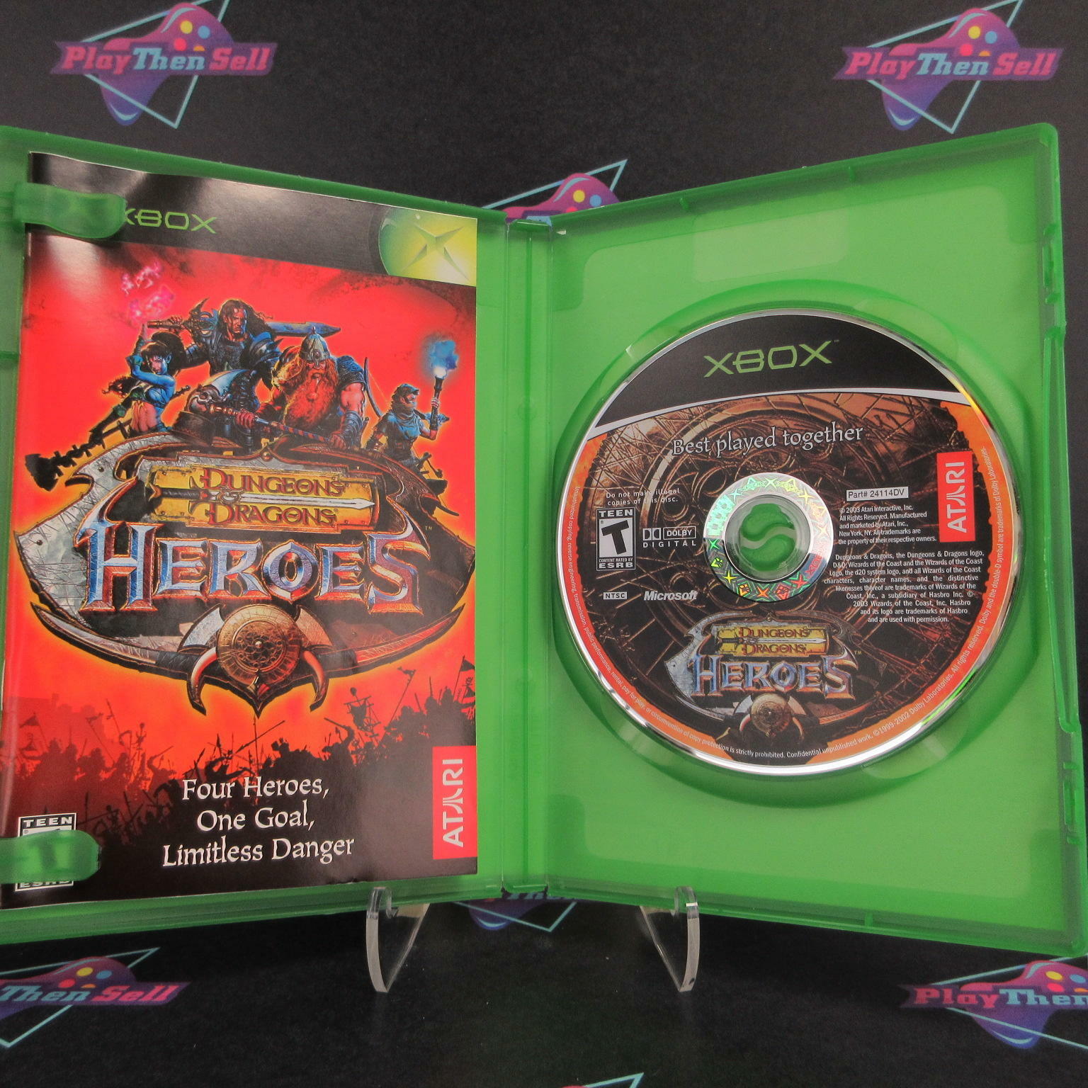 Dungeons & Dragons Heroes Xbox - Like New