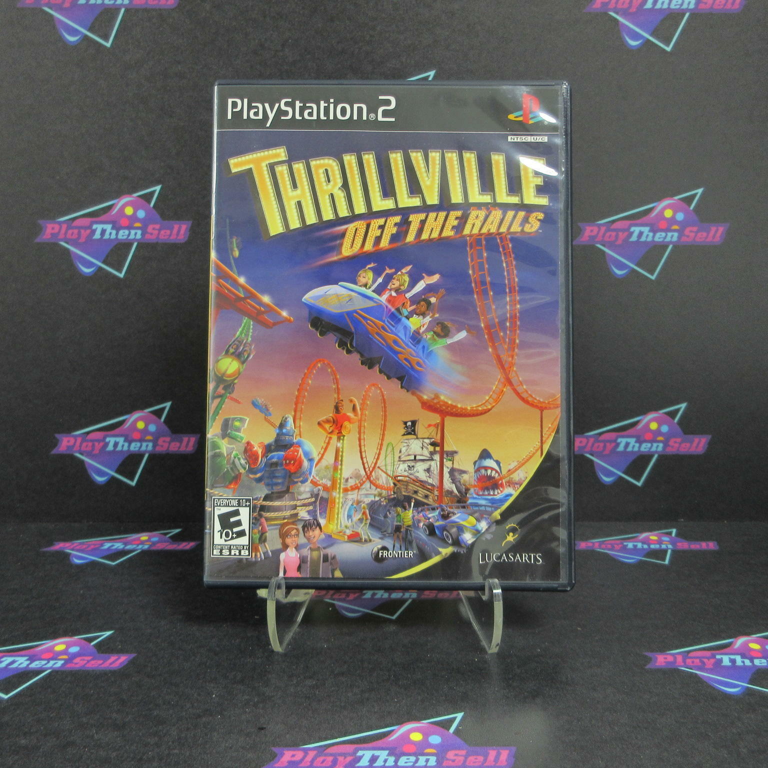 Thrillville Off the Rails PS2 PlayStation 2 Complete - Excellent