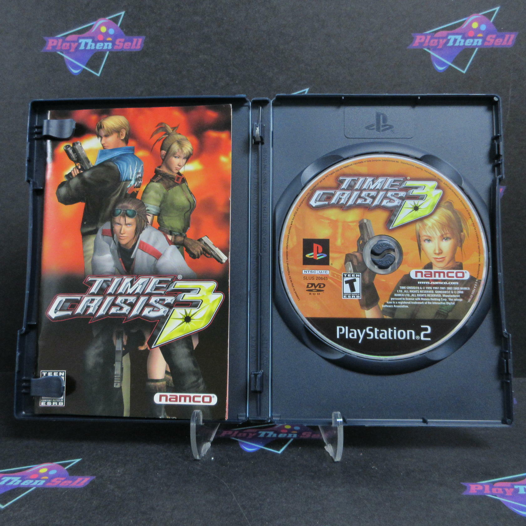 Time Crisis 3 PS2 PlayStation 2 Complete - Excellent