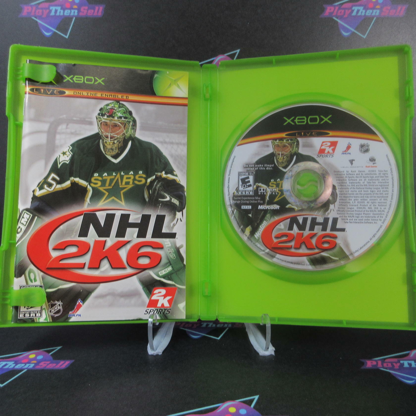 NHL 2K6 Xbox + Reg Card Complete - Refurbished