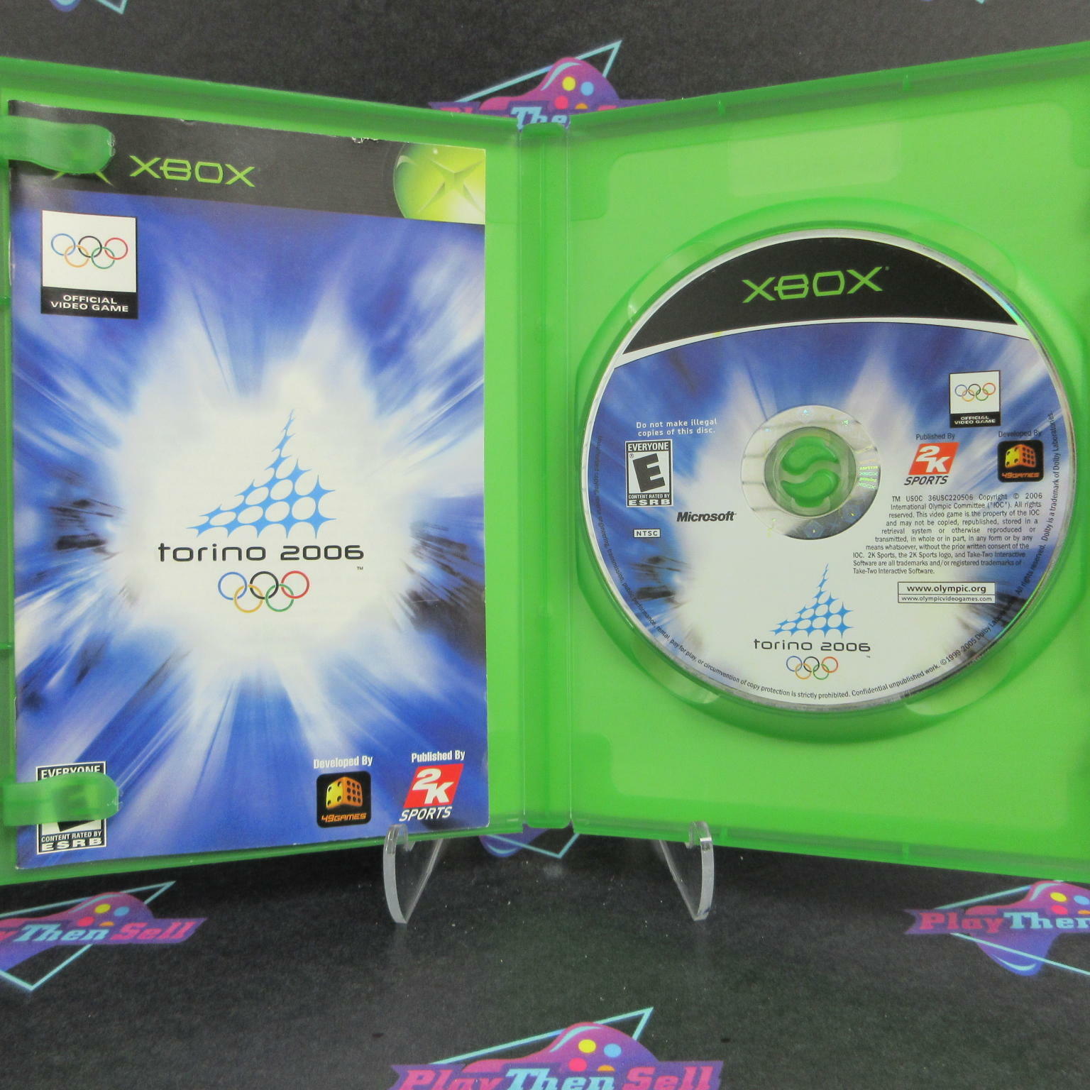 Torino 2006 Xbox + Reg Card Complete - Refurbished
