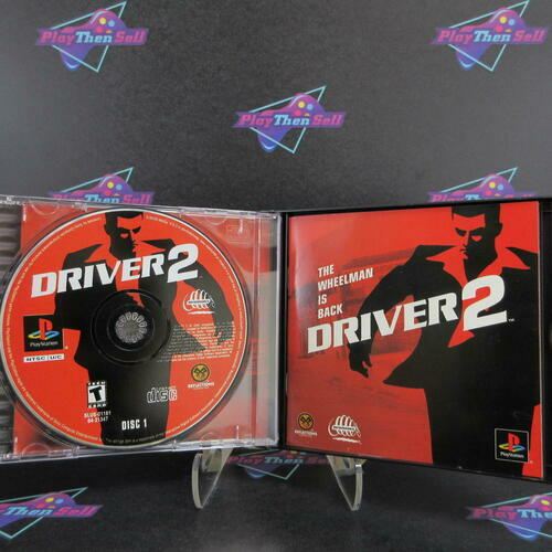 Driver 2 PS1 PlayStation 1 Complete - Excellent