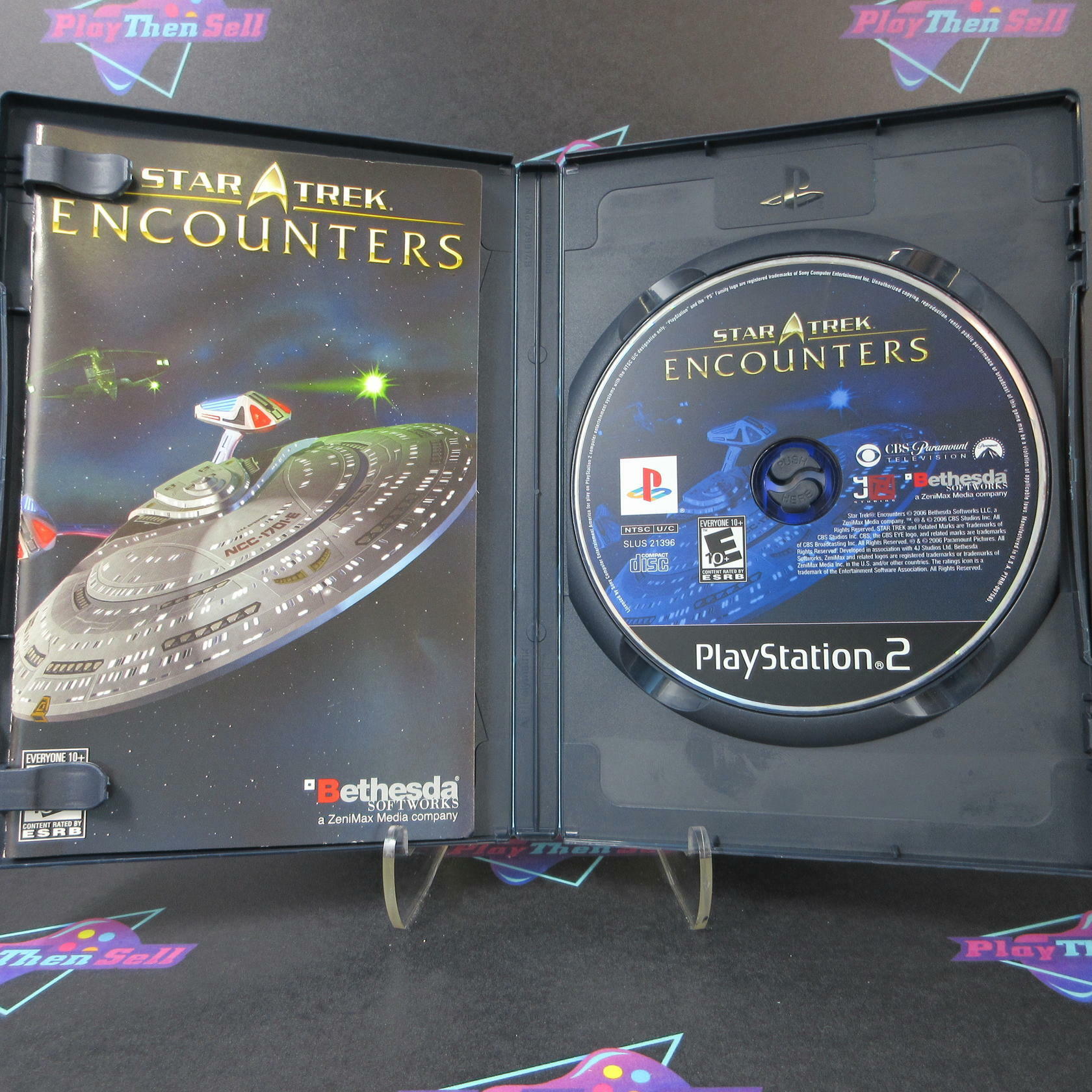Star Trek Encounters PS2 PlayStation 2 + Reg Card Complete - Excellent
