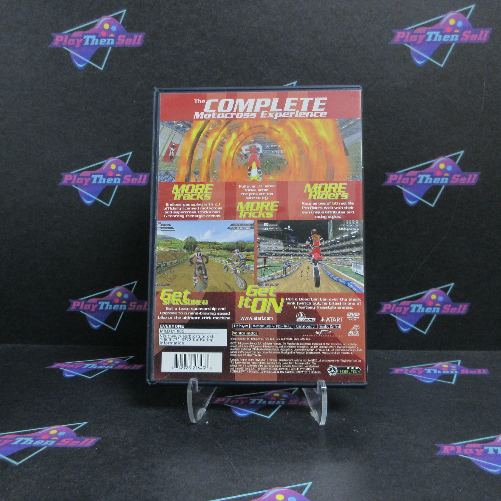 MX Rider PS2 PlayStation 2 Complete - Excellent