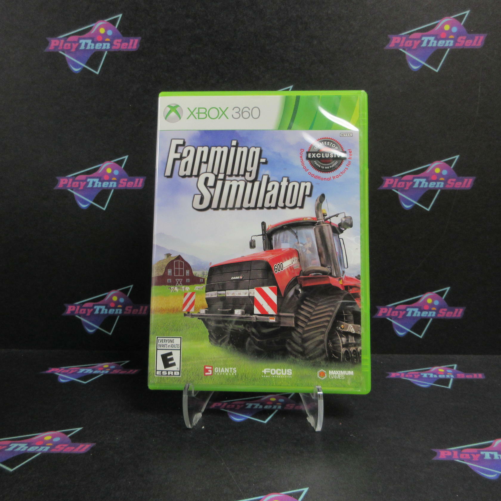 Farming Simulator GameStop Exclusive Xbox 360 Complete - Excellent