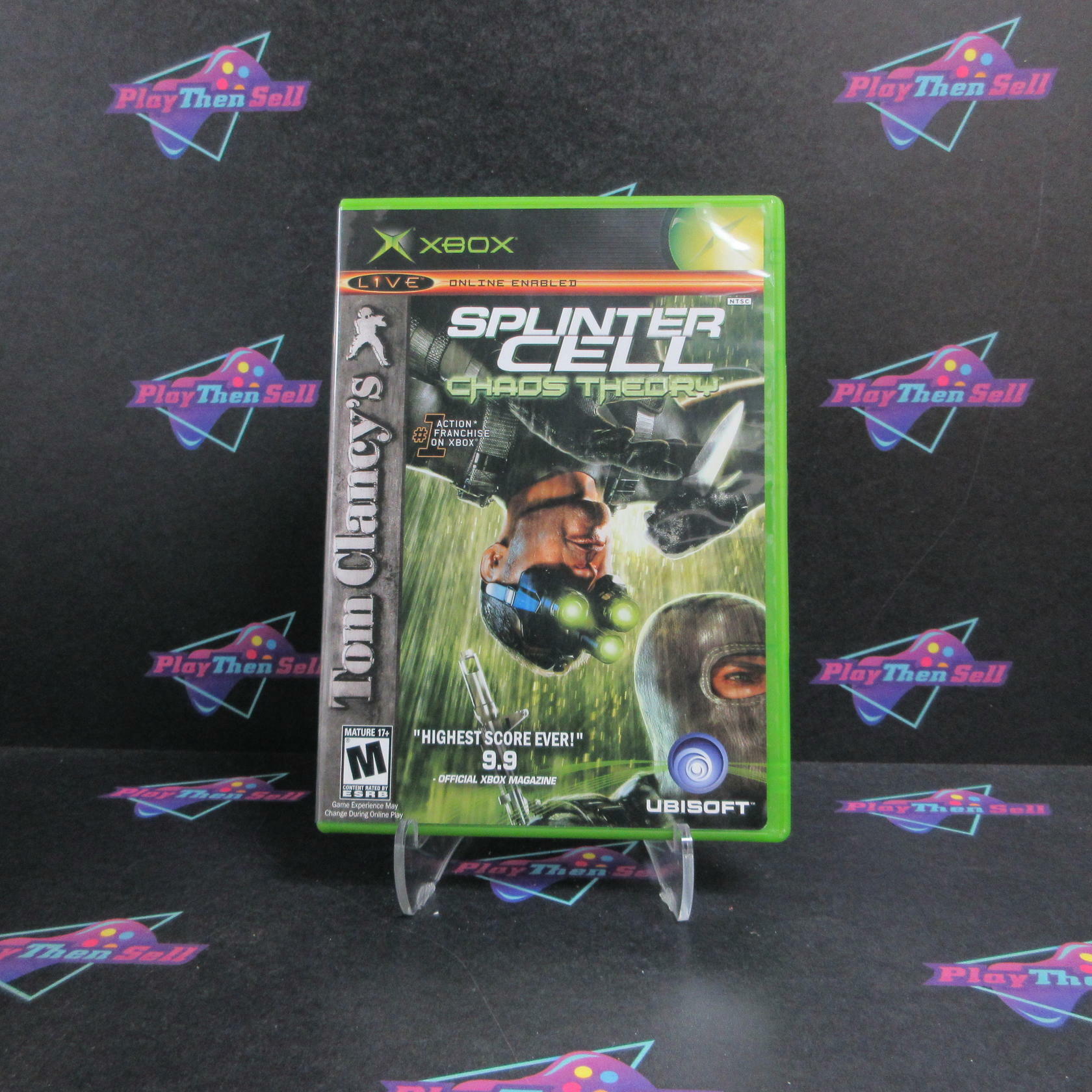 Tom Clancy's Splinter Cell Chaos Theory Xbox + Reg Card Complete - Refurbished