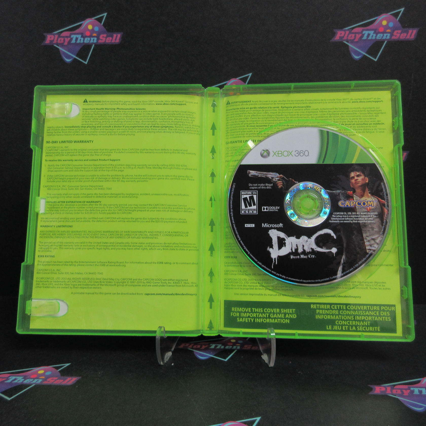 DMC Devil May Cry Xbox 360 Complete - Excellent