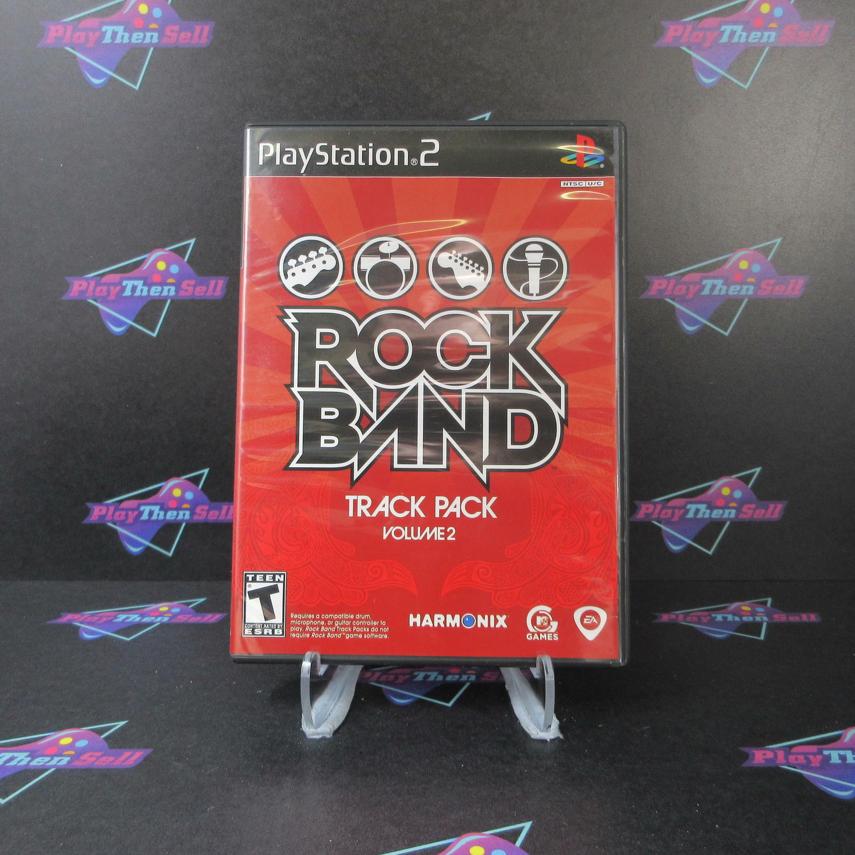 Rock Band Track Pack Vol 2 PS2 PlayStation 2 Complete - Excellent