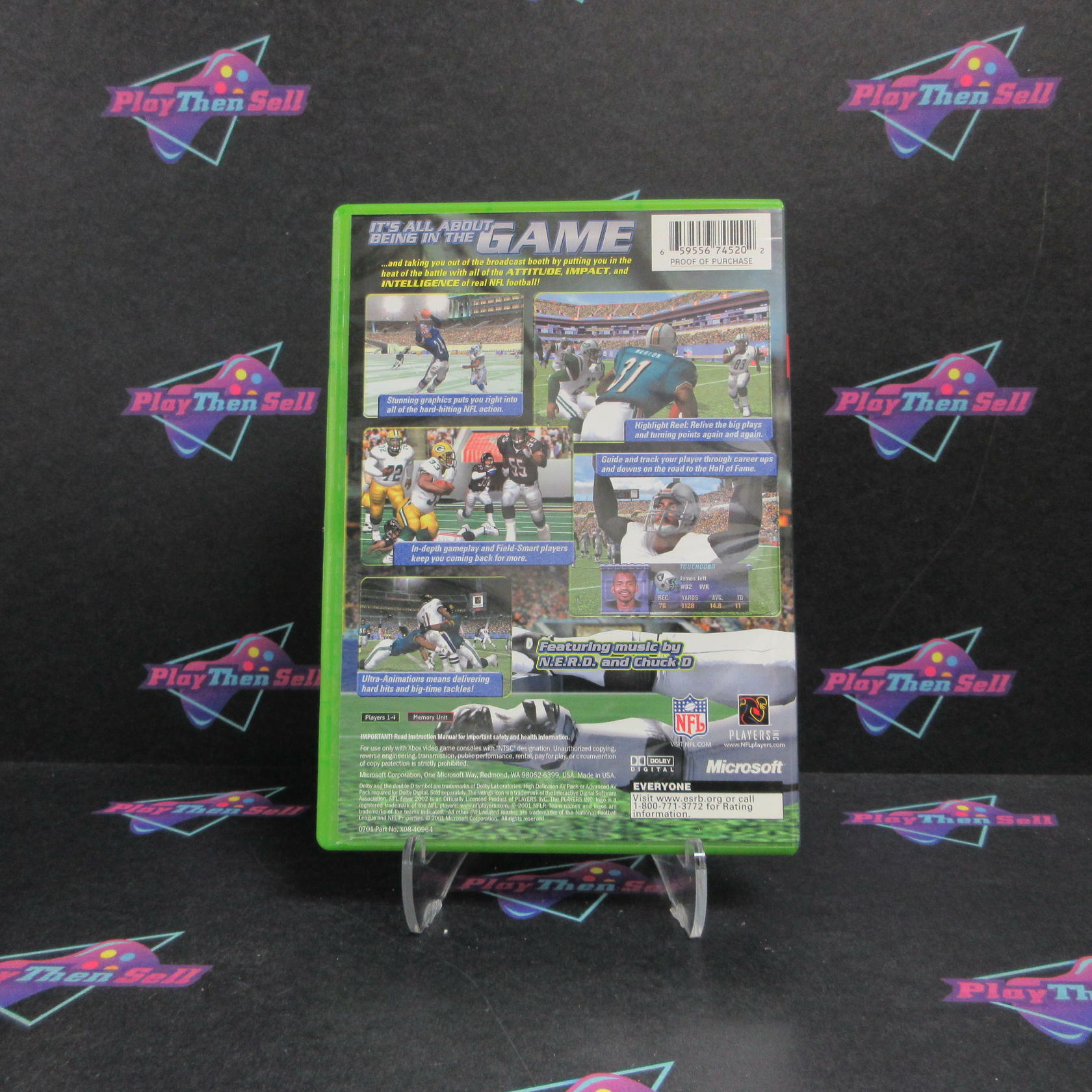 NFL Fever 2002 Xbox Complete - Refurbished