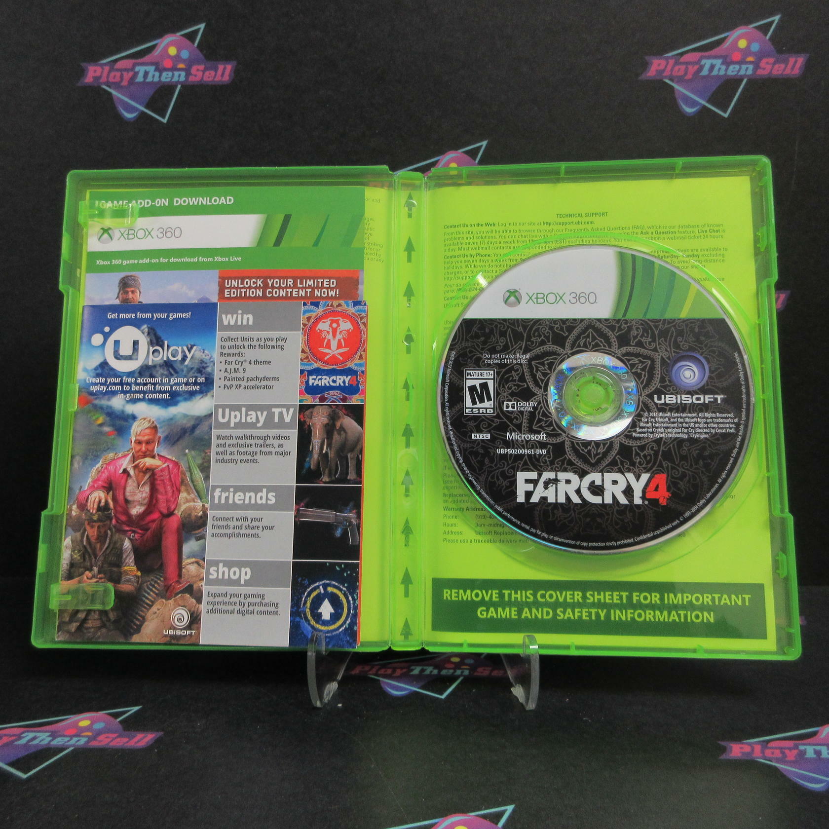 Far Cry 4 Limited Edition Walmart Xbox 360 Complete - Excellent