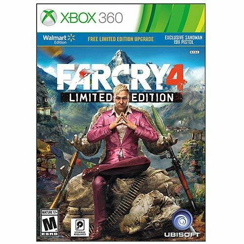 Far Cry 4 Limited Edition Walmart Xbox 360 Complete - Excellent