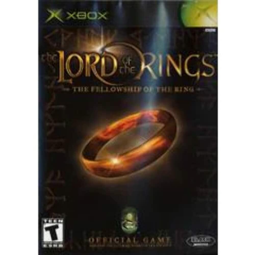Lord of the Rings The Fellowship of the Ring Xbox +Reg Card Complete - Refurbished
