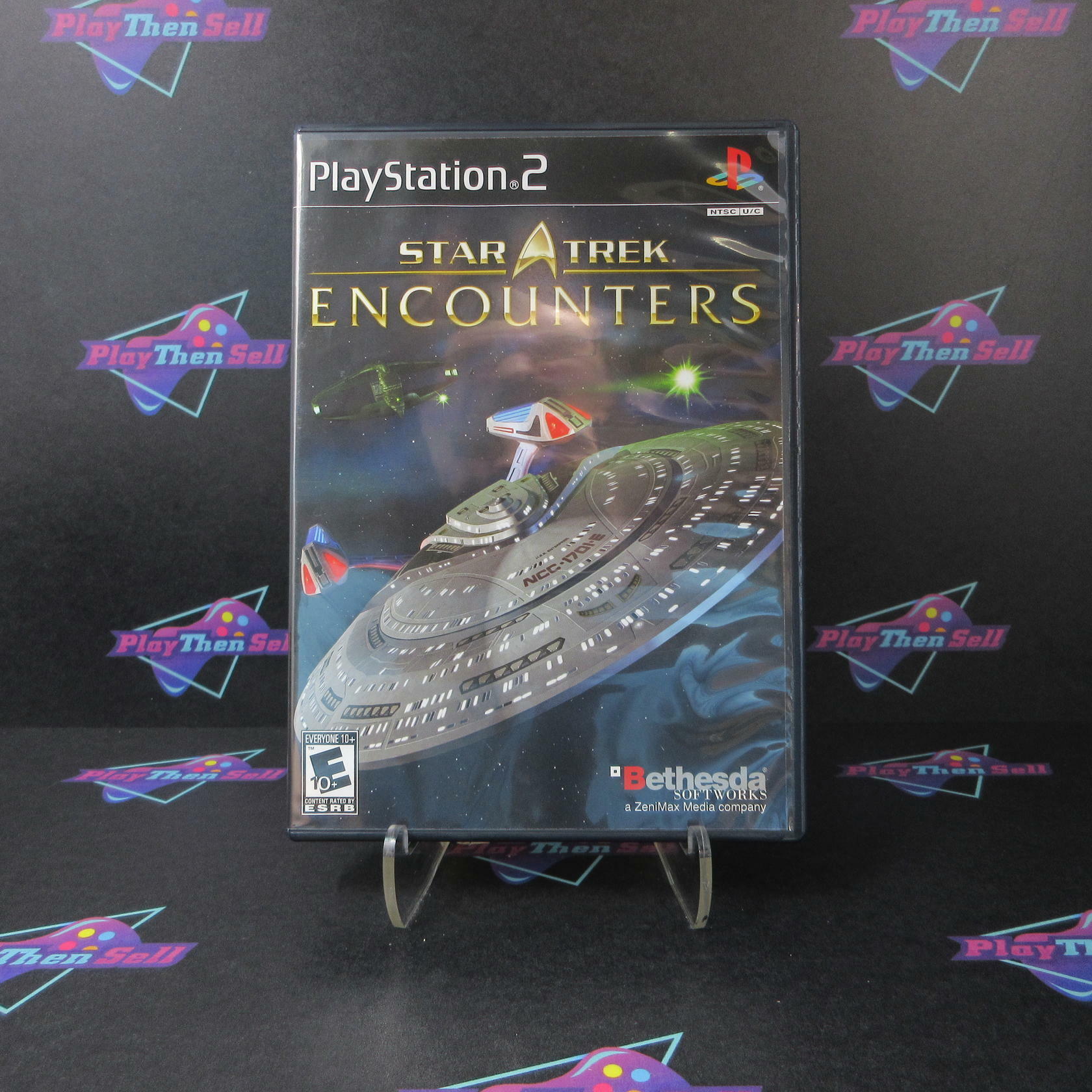 Star Trek Encounters PS2 PlayStation 2 + Reg Card Complete - Excellent