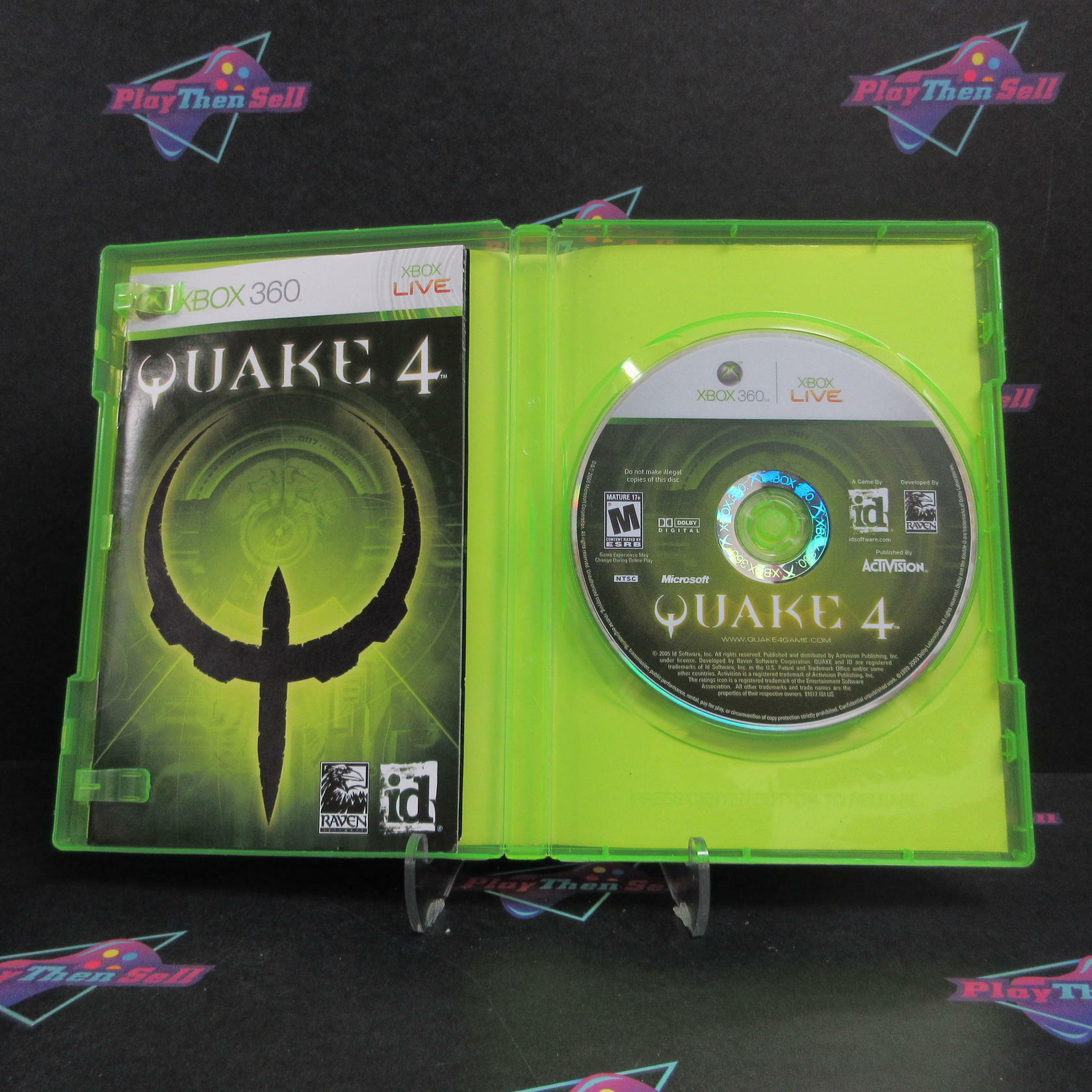 Quake 4 Xbox 360 + Bonus Disc Complete - Excellent