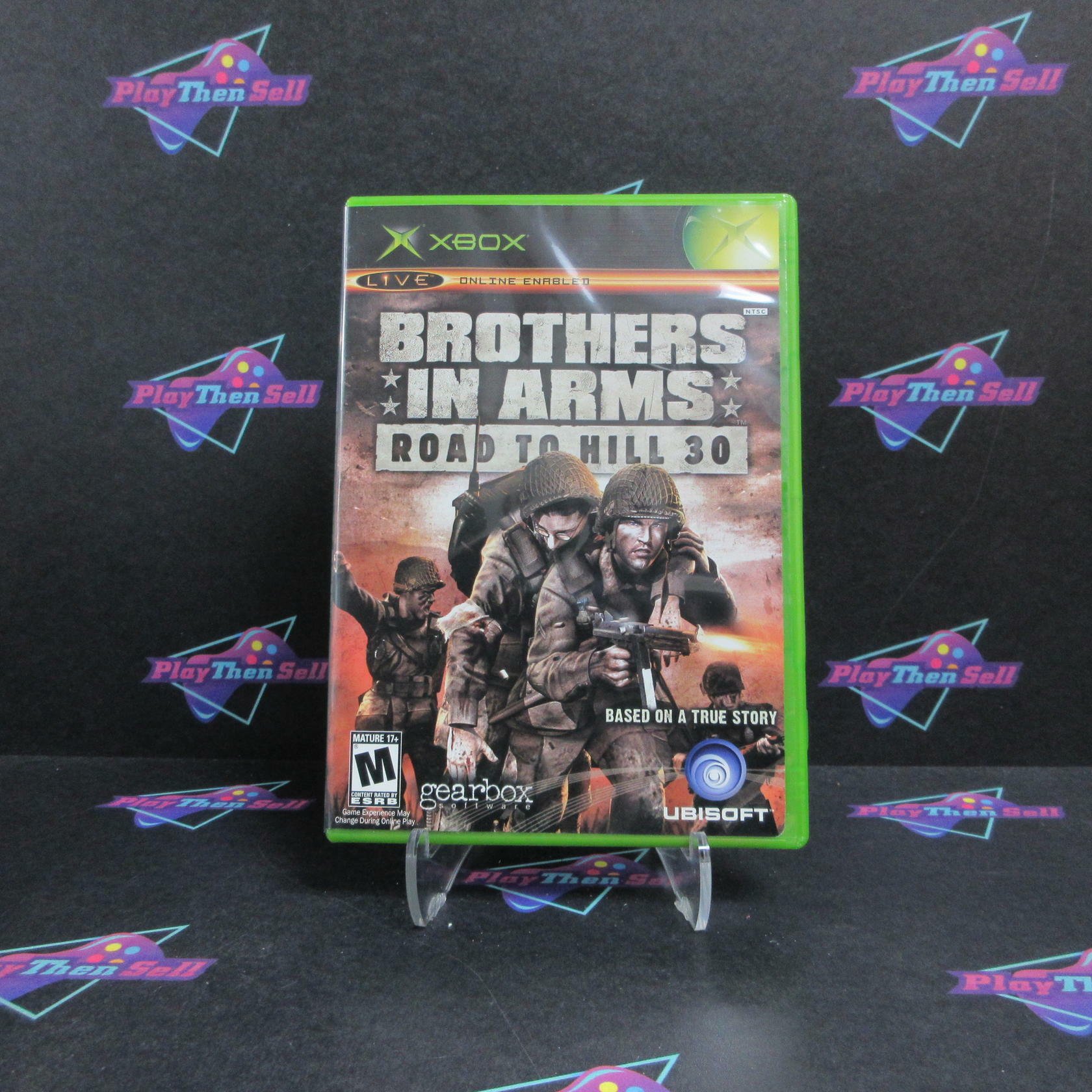 Brothers in Arms Road to Hill 30 Xbox + Reg Card / Map Complete - Refurbished