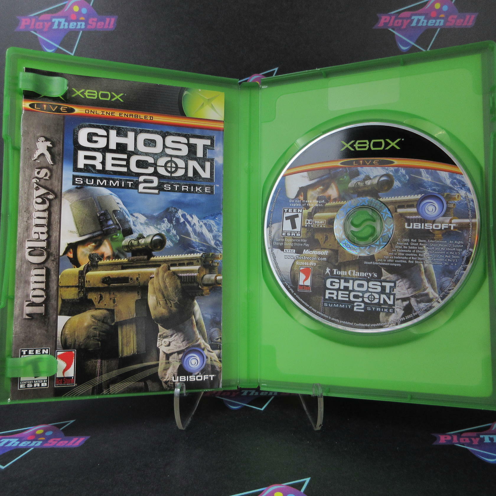 Tom Clancy's Ghost Recon 2 Summit Strike Xbox + Reg Card Complete - Refurbished