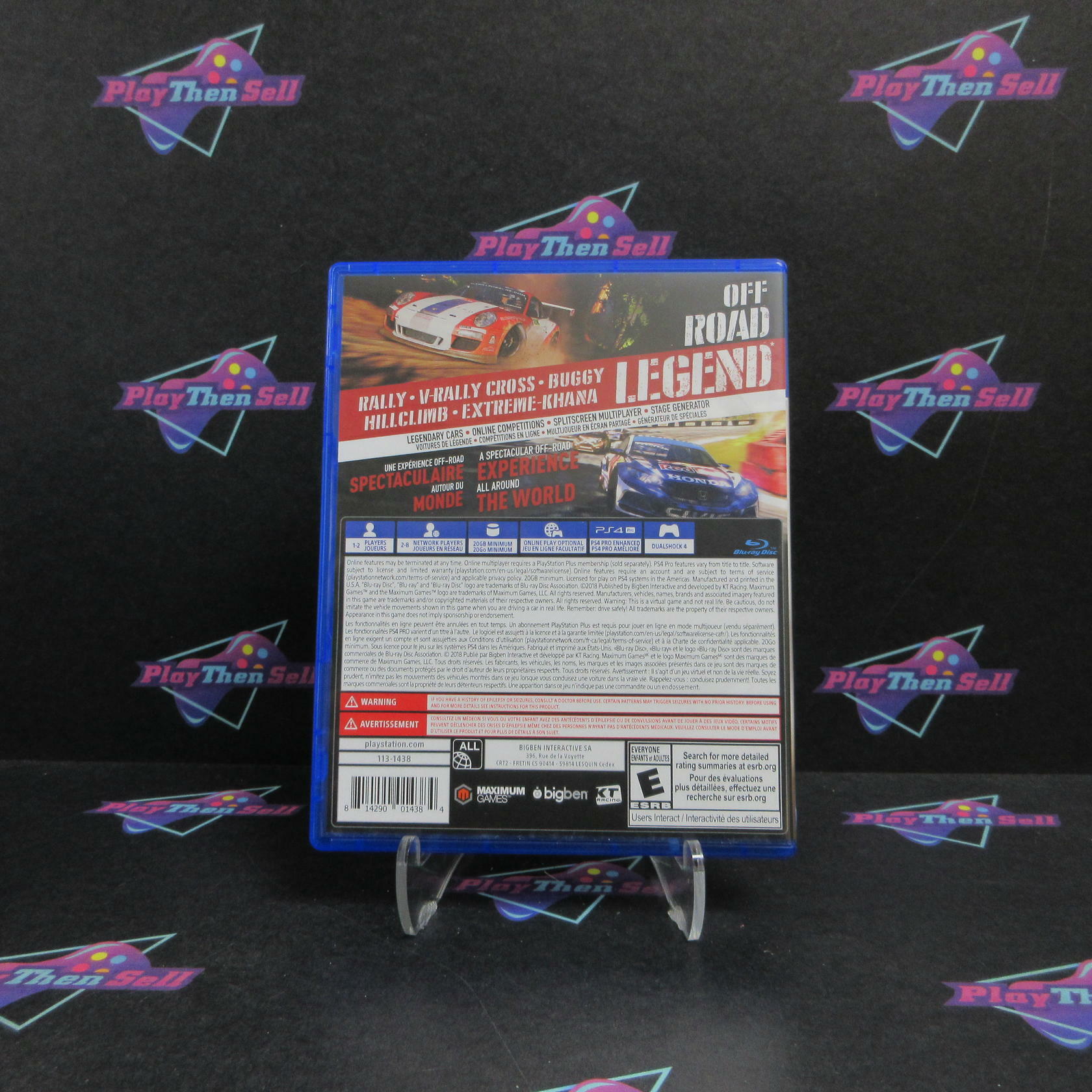 V-Rally 4 PS4 PlayStation 4 Complete - Excellent