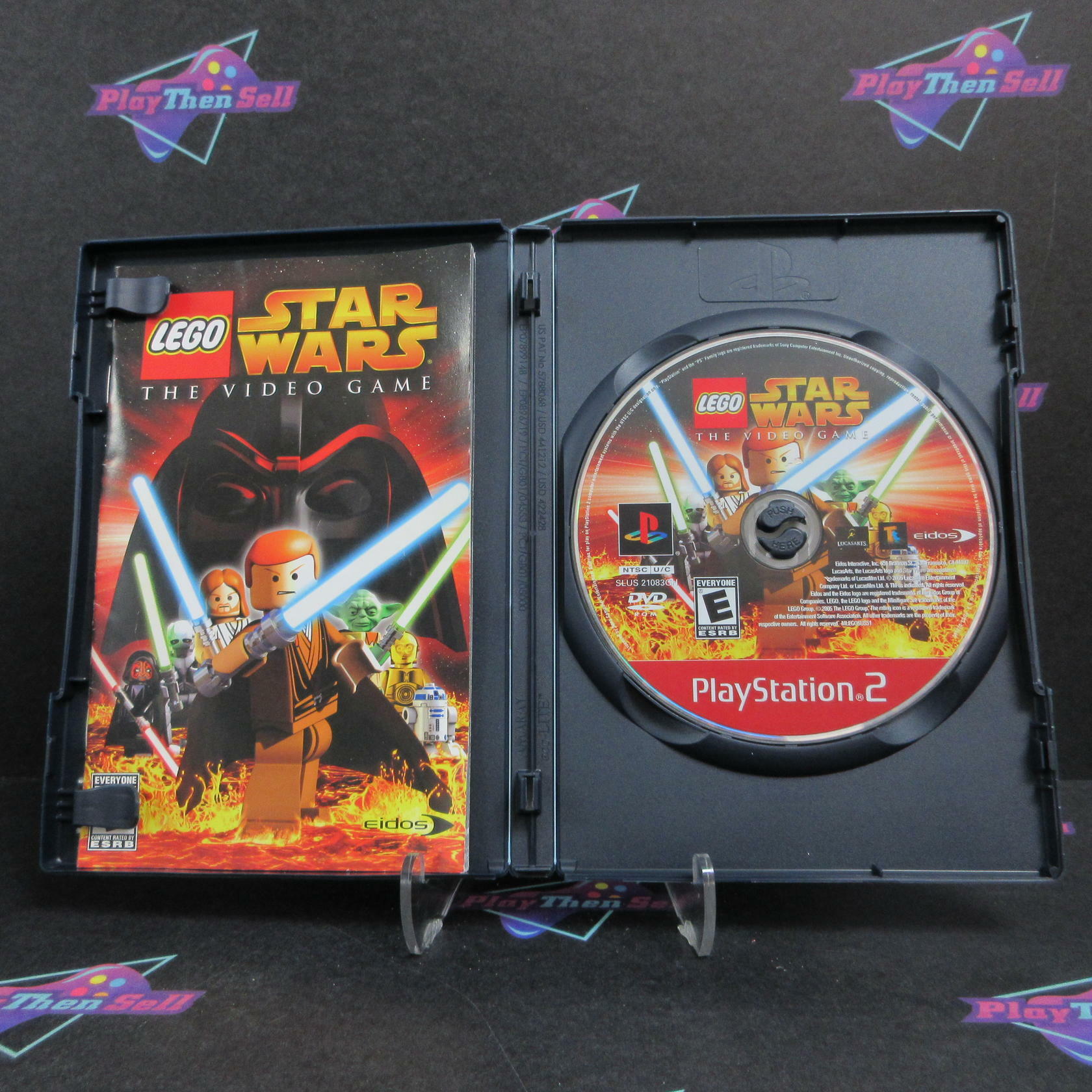 LEGO Star Wars GH PS2 PlayStation 2 DD Complete CIB - Very Good