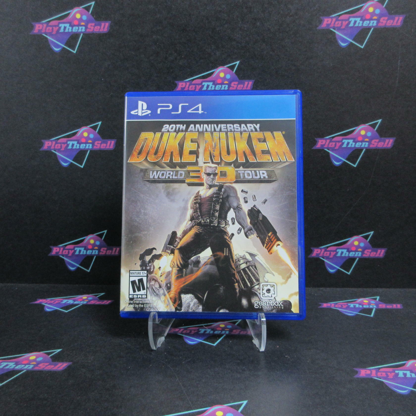 Duke Nukem 3D 20th Anniversary World Tour PS4 PlayStation 4 Complete - Excellent