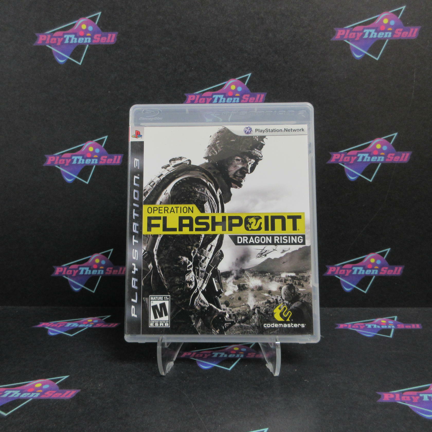 Operation Flashpoint Dragon Rising PS3 PlayStation 3 AD Complete CIB - Very Good