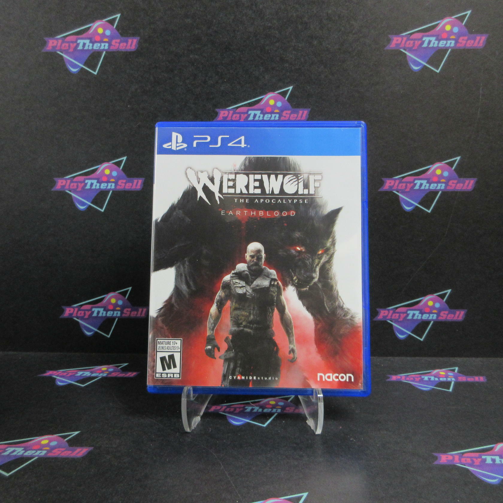 Werewolf The Apocalypse Earthblood PS4 PlayStation 4 Complete - Excellent