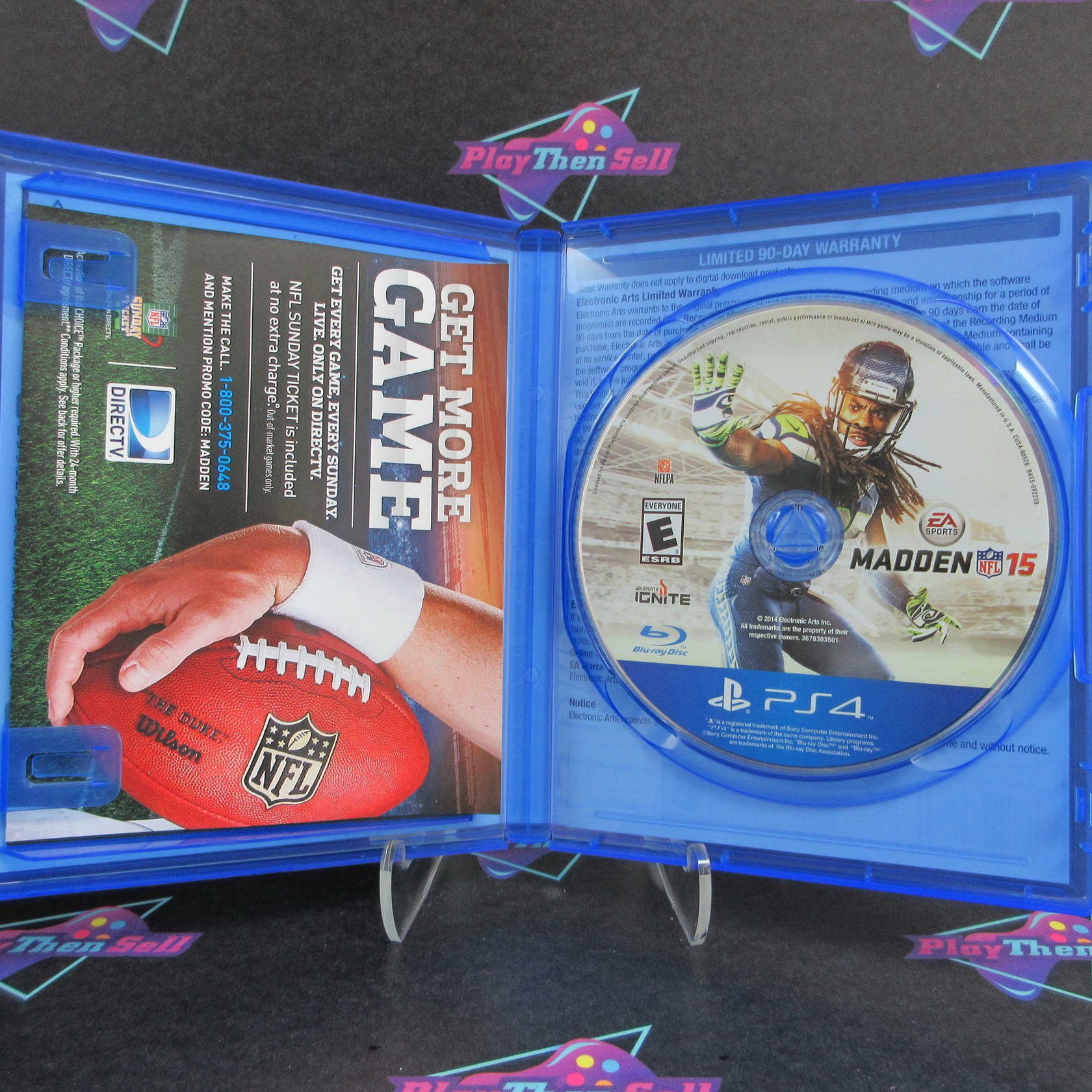 Madden NFL 15 PS4 PlayStation 4 Complete - Excellent