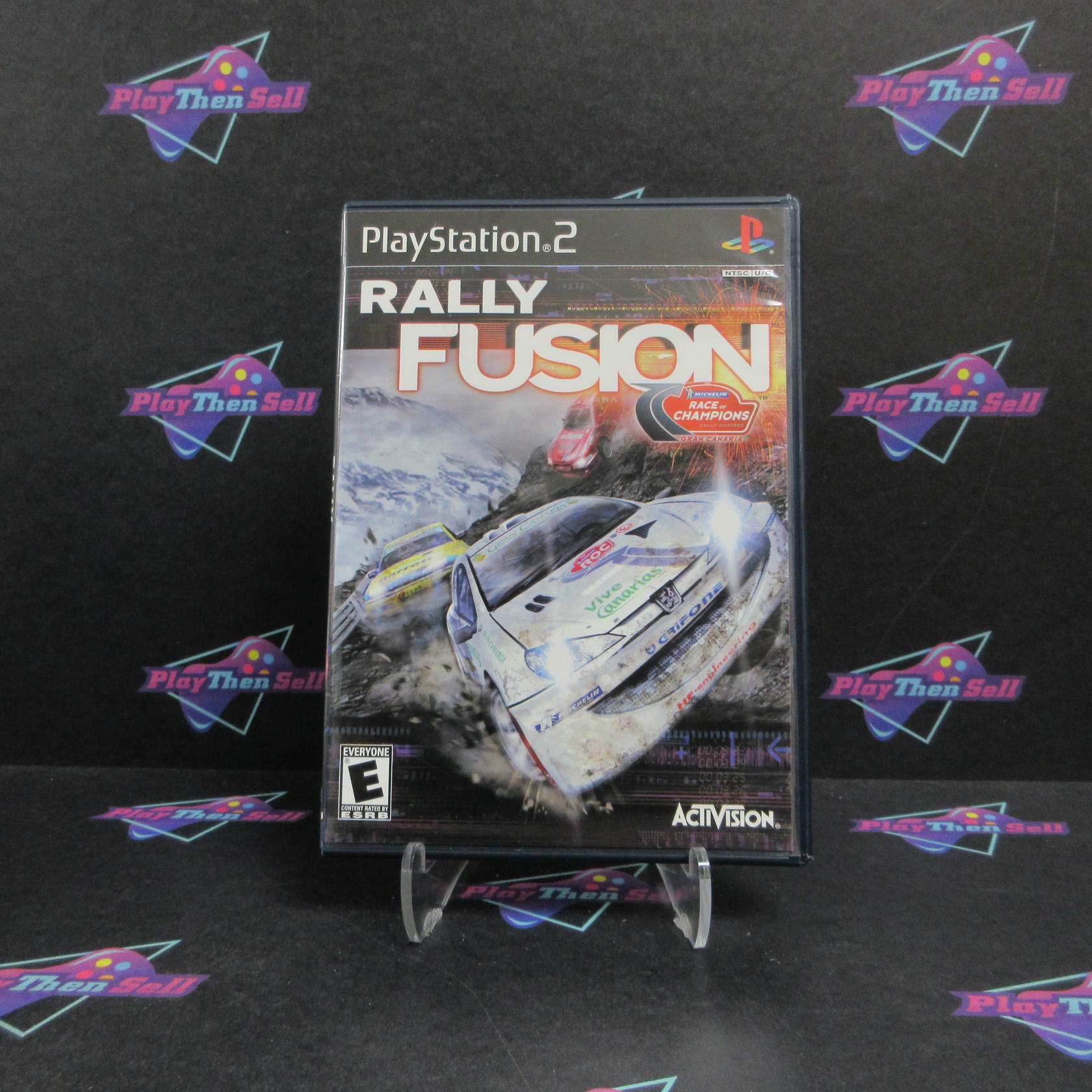 Rally Fusion Race of Champions PS2 PlayStation 2 + Reg Card Complete - Excellent