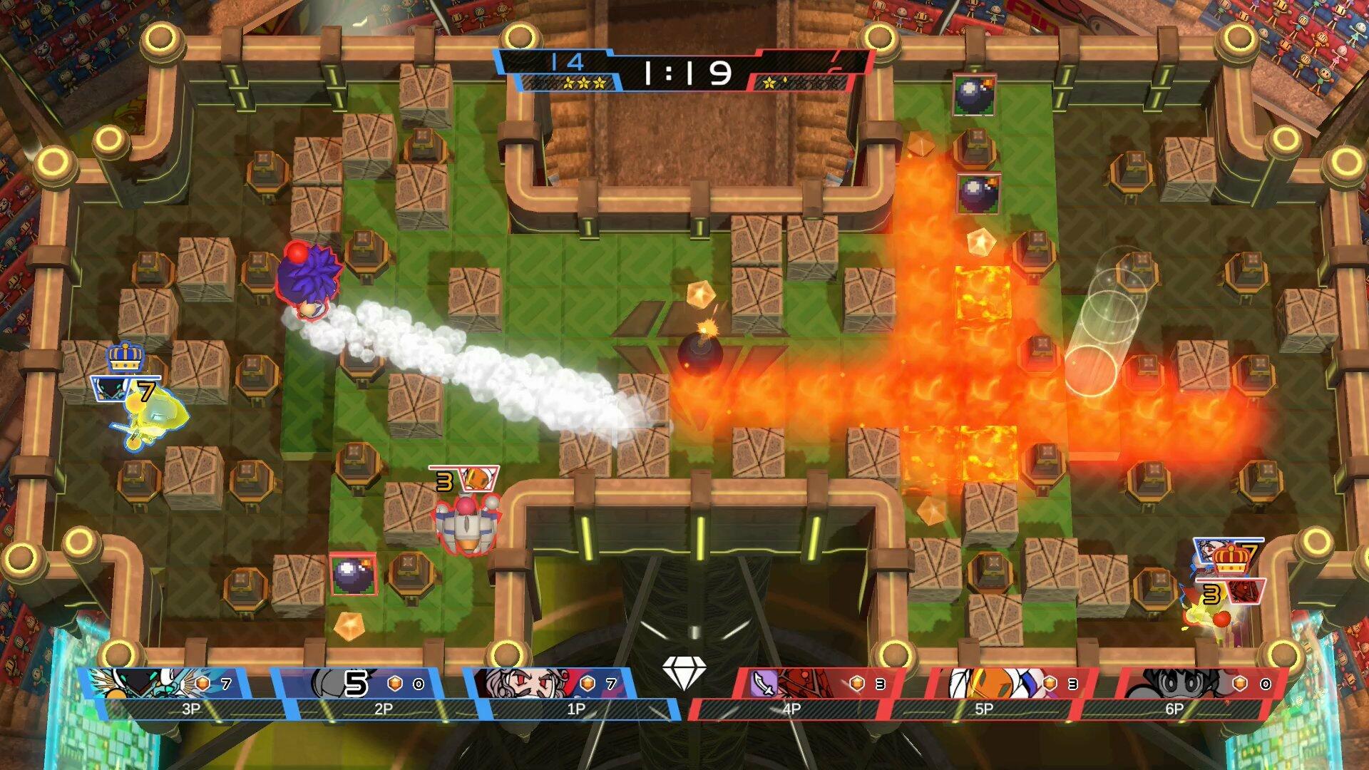 Super Bomberman R Shiny Edition PS4 PlayStation 4 Complete - Excellent