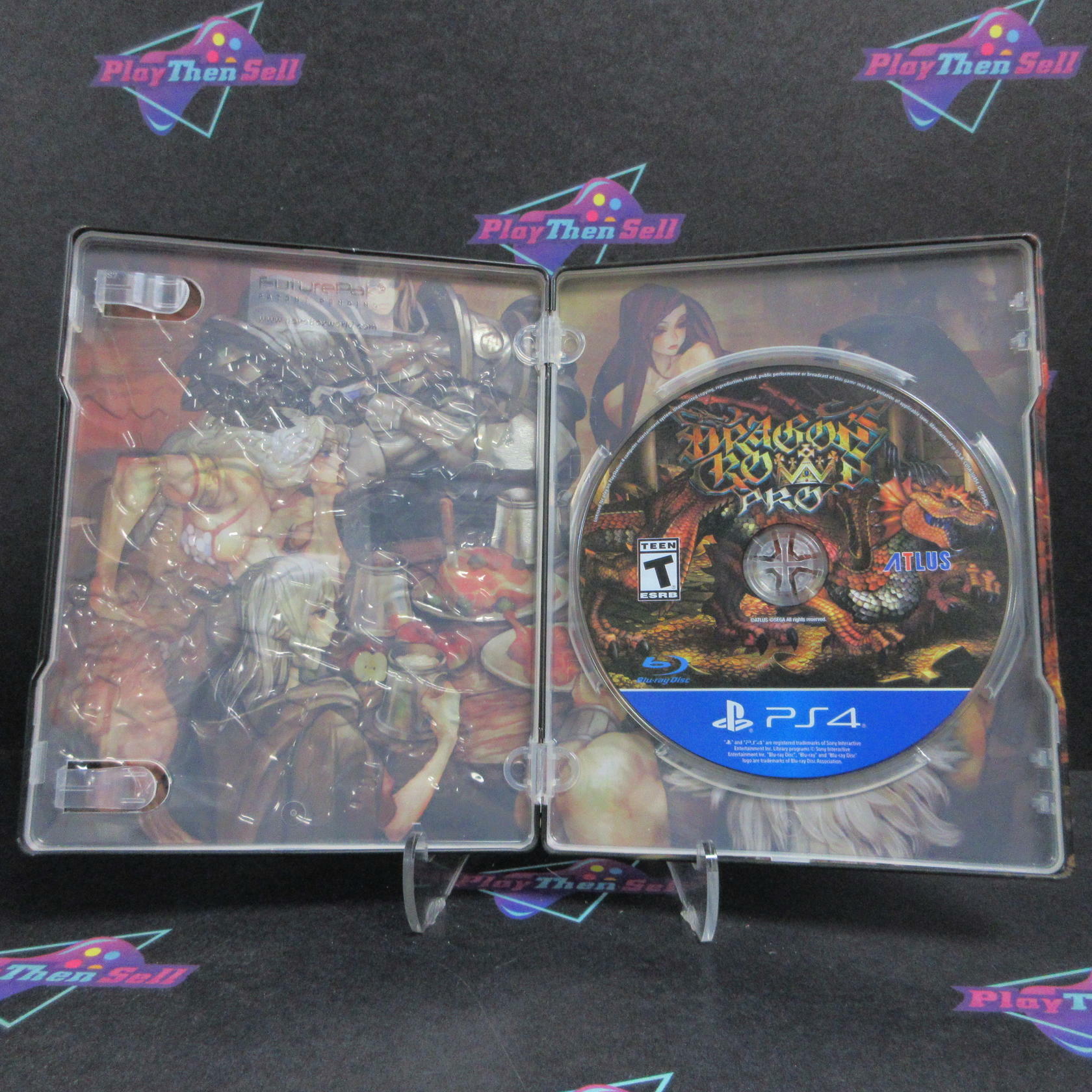 Dragon's Crown Pro Battle Hardened PS4 PlayStation 4 + Trading Card - Excellent