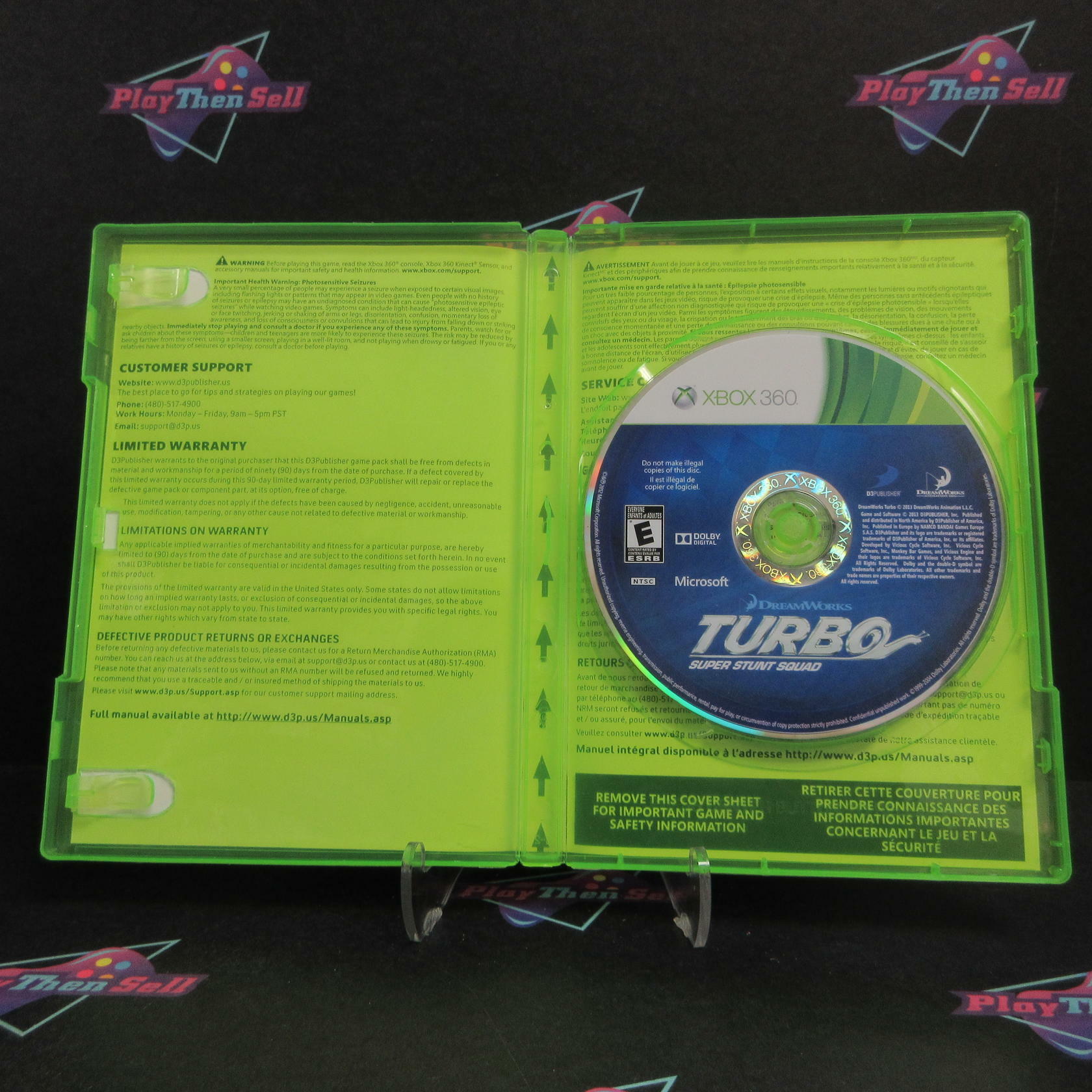 Turbo Super Stunt Squad Xbox 360 Complete - Excellent
