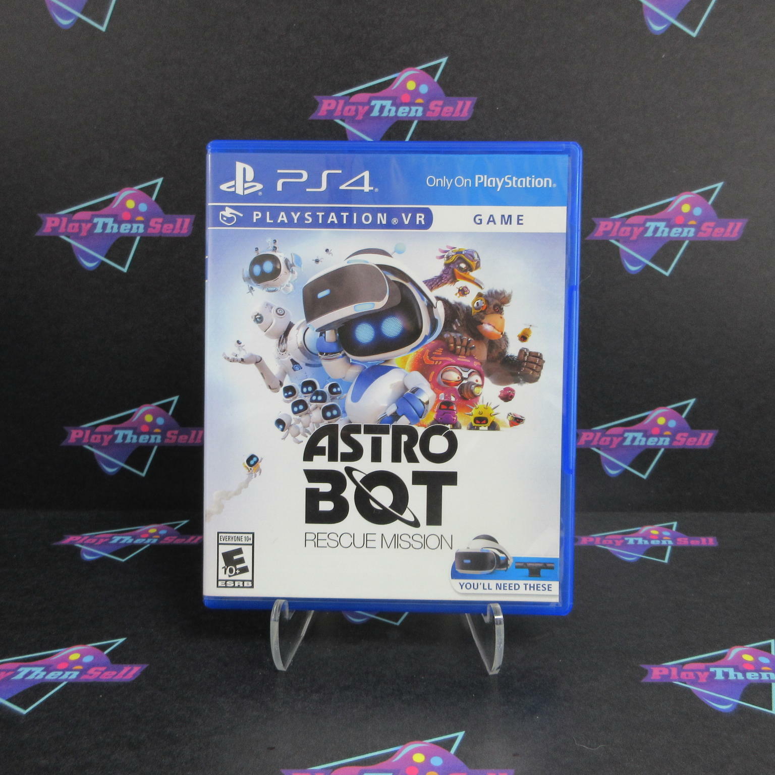 ASTRO Bot Rescue Mission PSVR PS4 PlayStation 4 Complete - Excellent