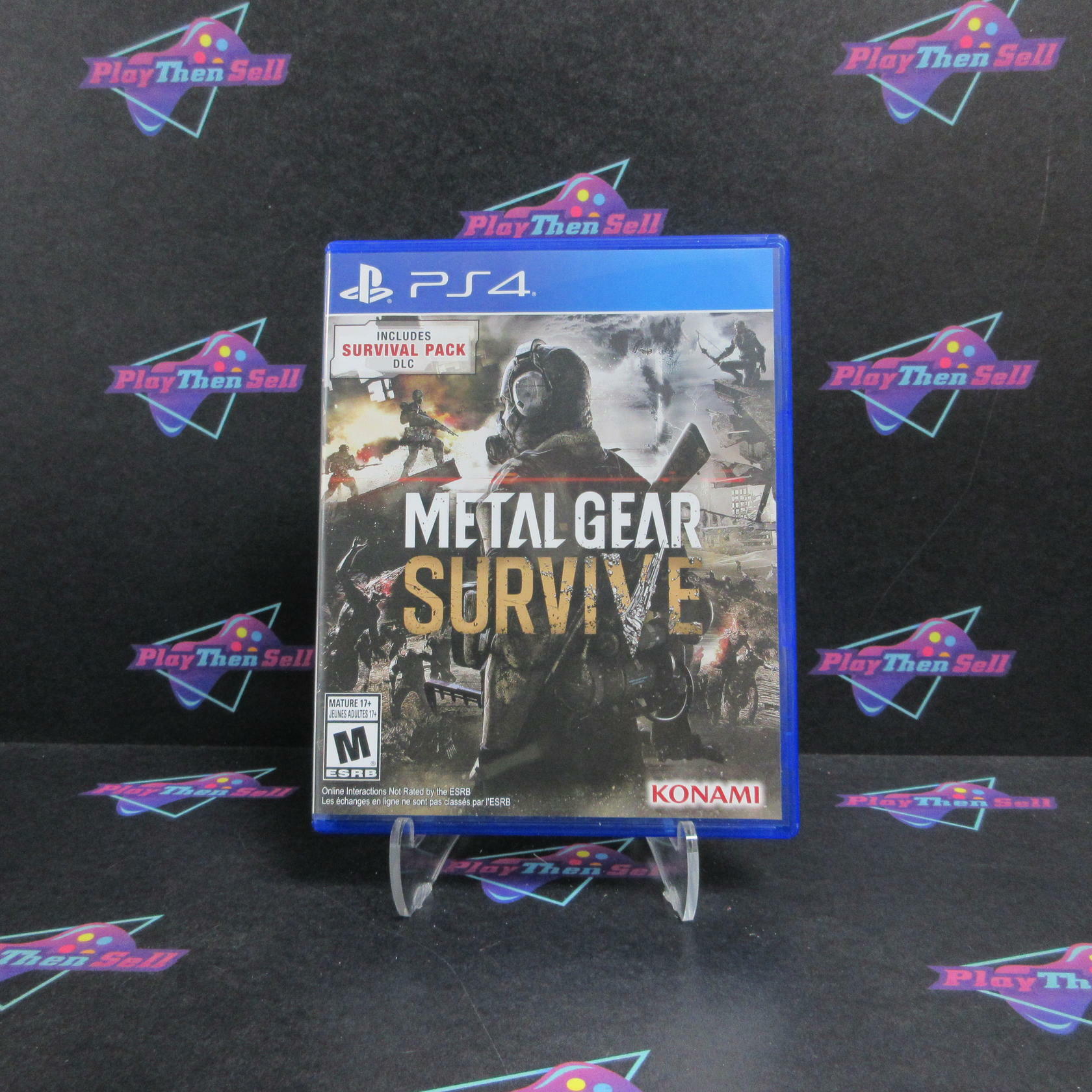 Metal Gear Survive PS4 PlayStation 4 Complete - Excellent