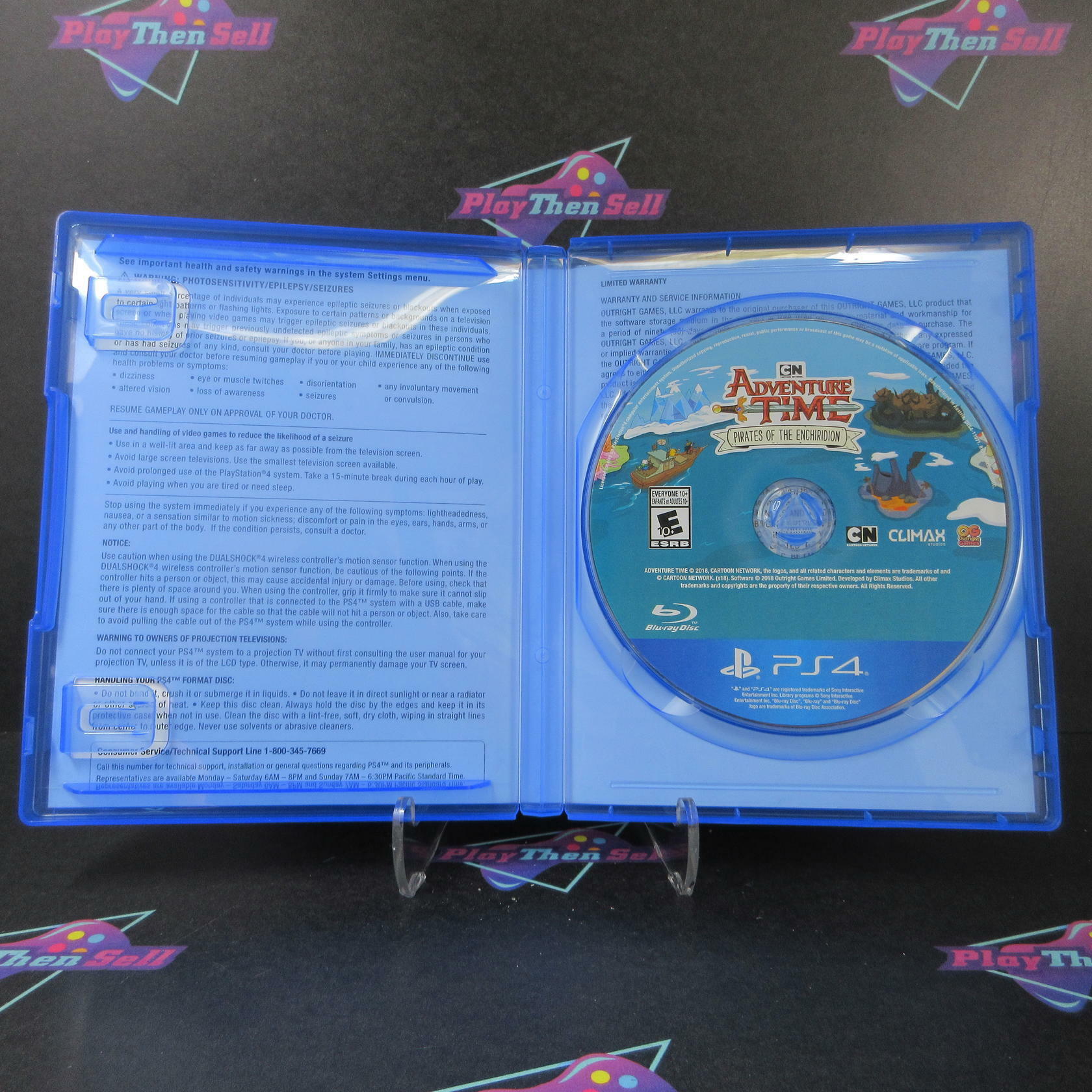 Adventure Time Pirates of the Enchiridion PS4 PlayStation 4 Complete - Excellent
