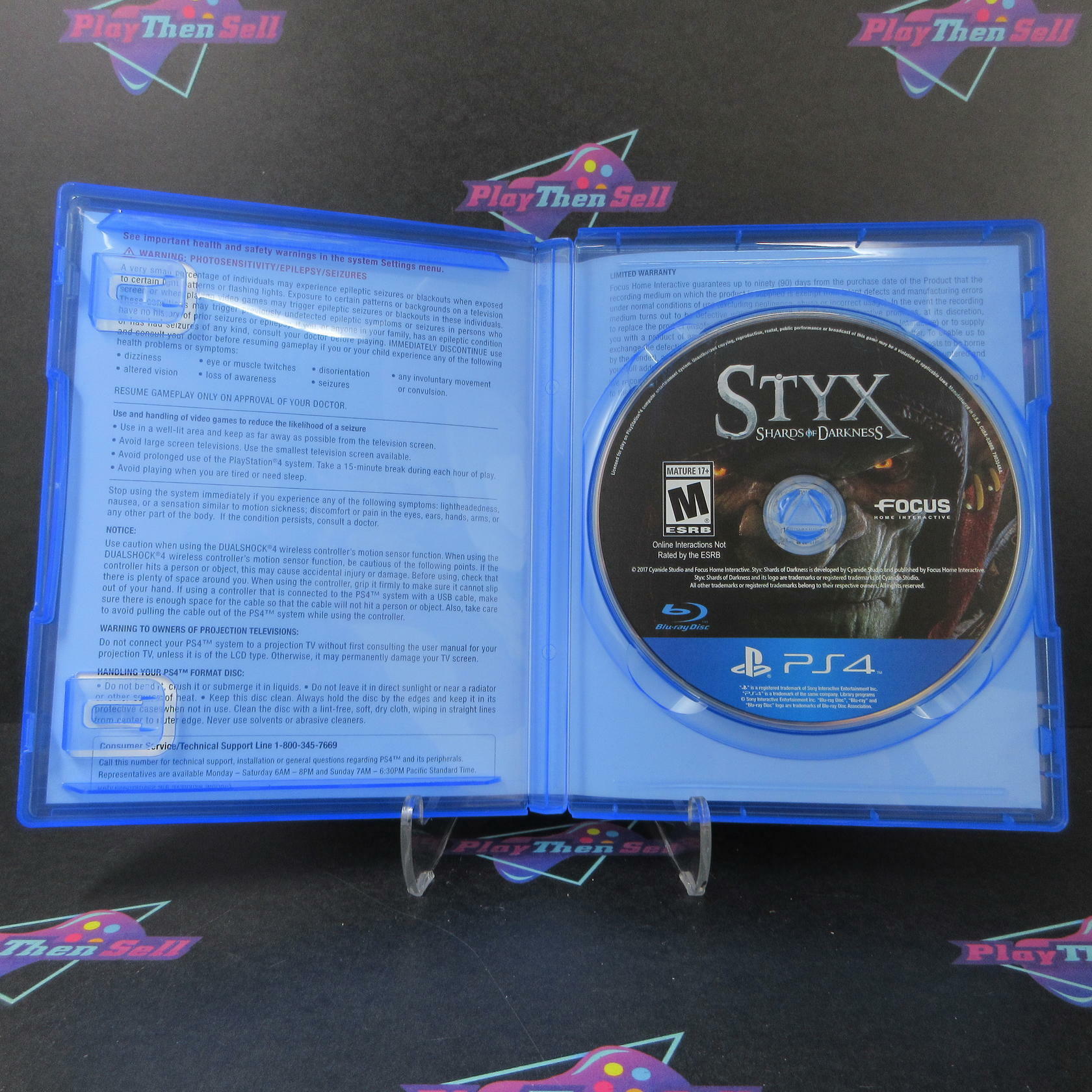 Styx Shards of Darkness PS4 PlayStation 4 Complete - Excellent