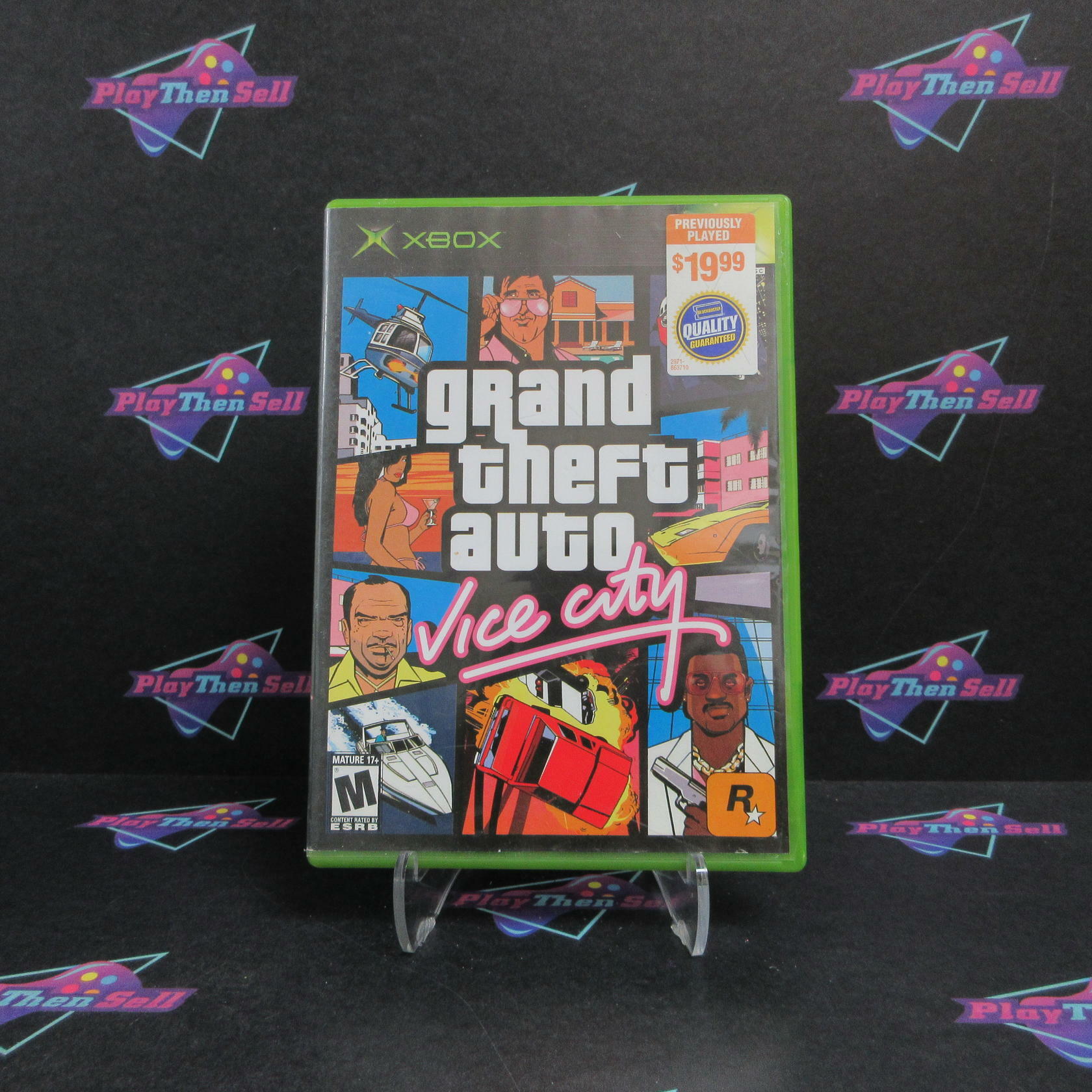 Grand Theft Auto Vice City Xbox AD/NM - Very Good