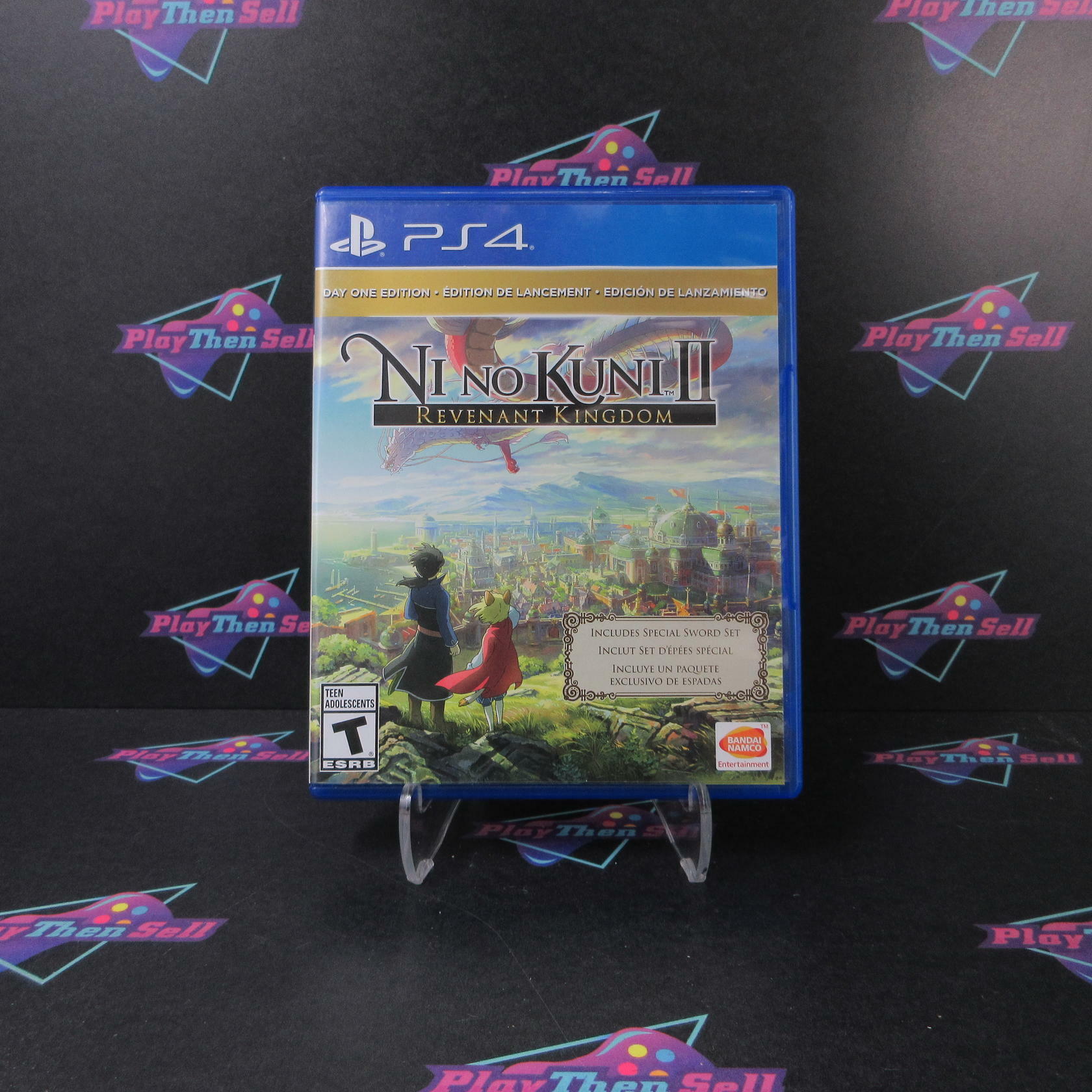 Ni no Kuni II Revenant Kingdom Day One Edition PS4 PlayStation 4 CIB - Excellent