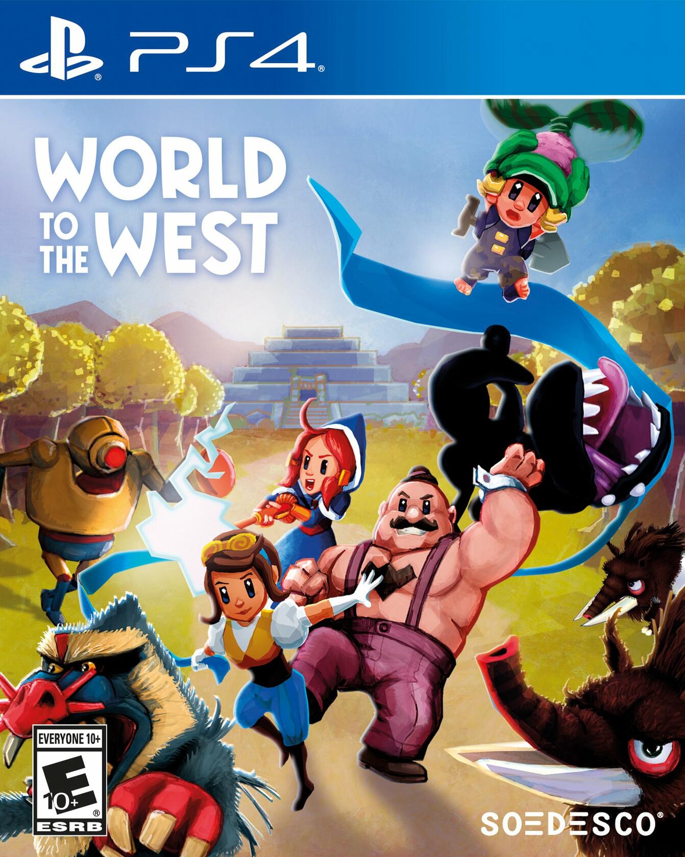World to the West PS4 PlayStation 4 Complete - Excellent