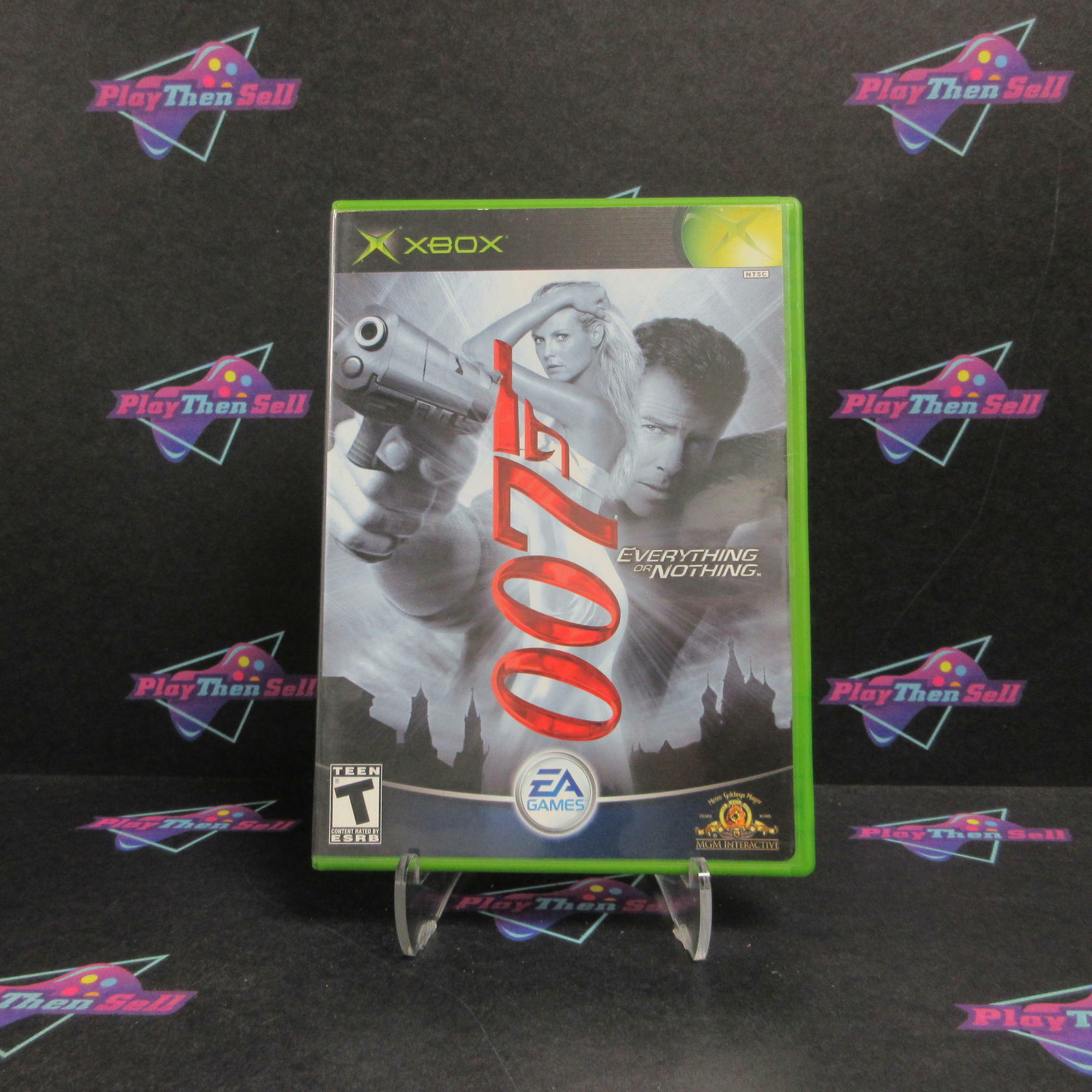 James Bond 007 Everything or Nothing Xbox AD Complete CIB - Very Good