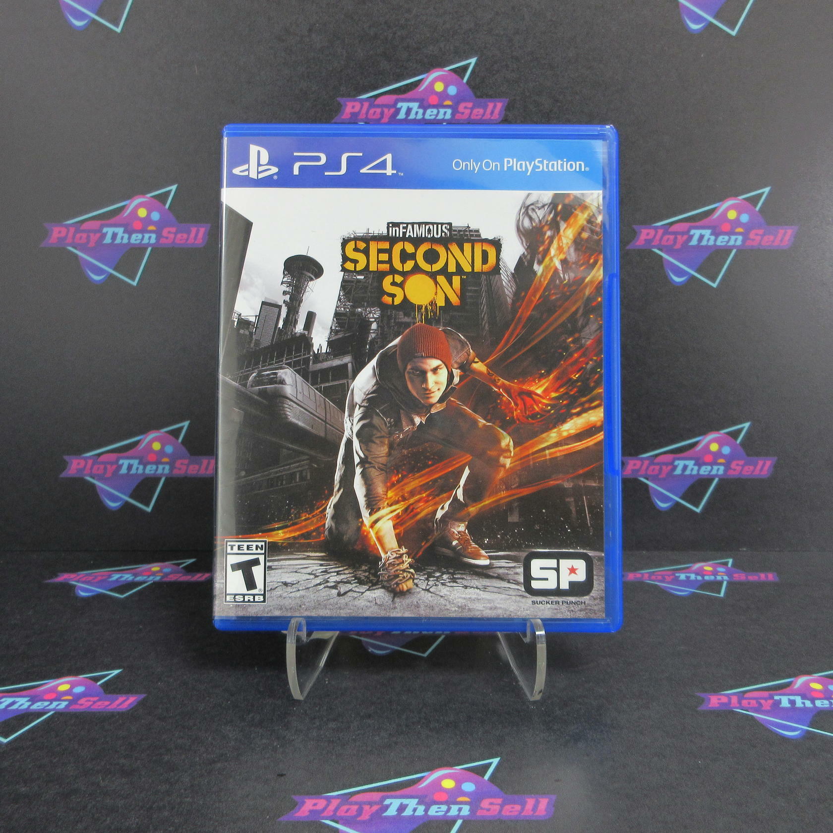 Infamous Second Son PS4 PlayStation 4 Complete - Excellent