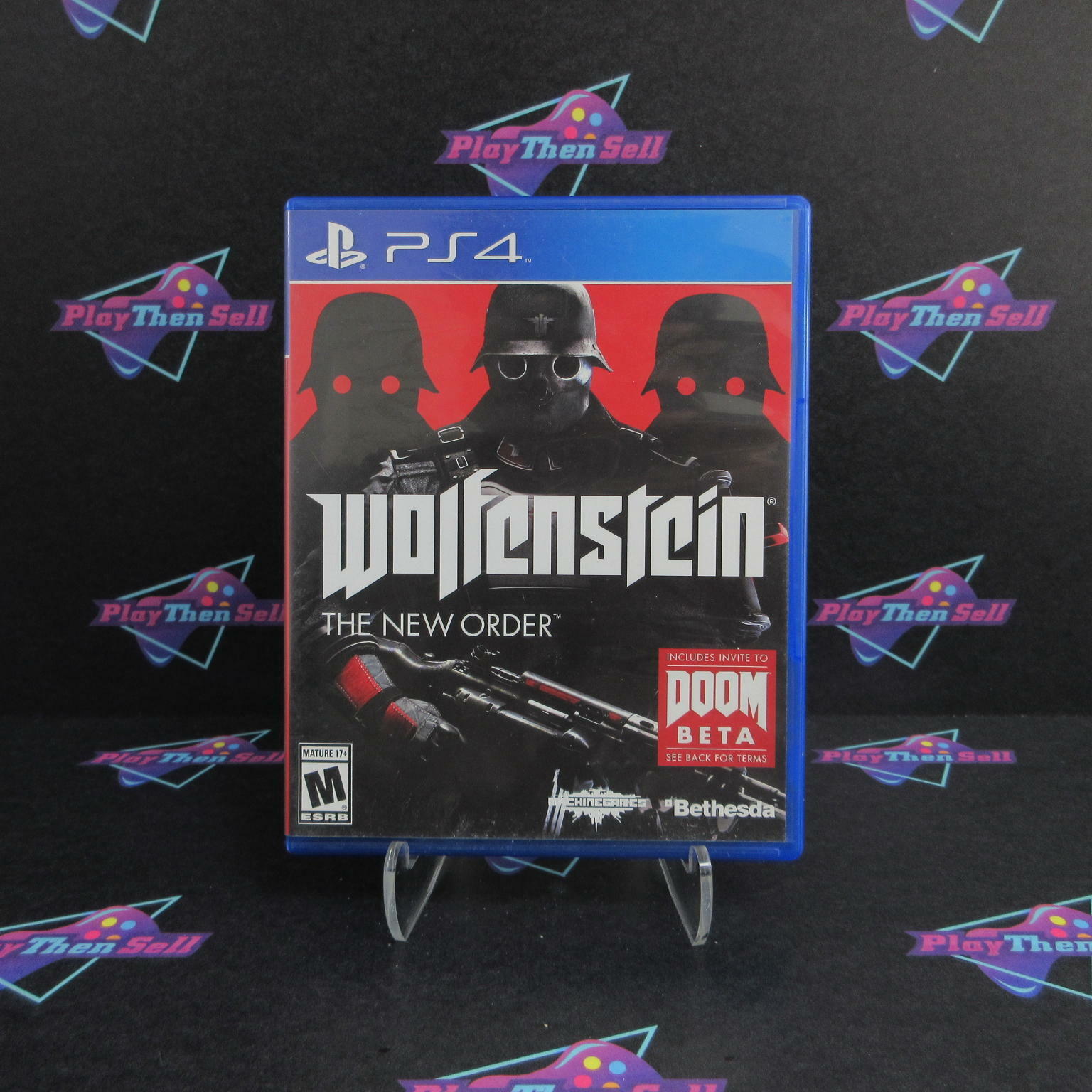Wolfenstein The New Order PS4 PlayStation 4 Complete - Excellent