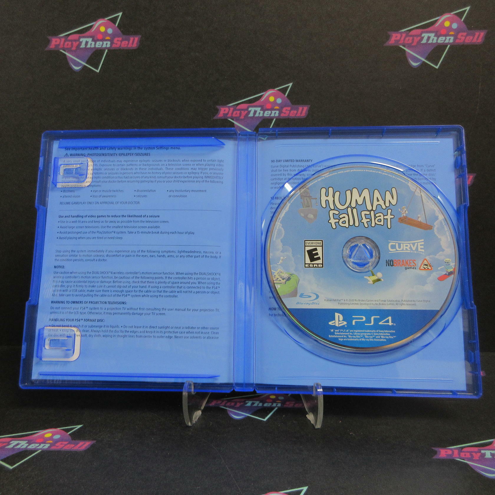 Human Fall Flat Anniversary Edition PS4 PlayStation 4 Complete - Excellent