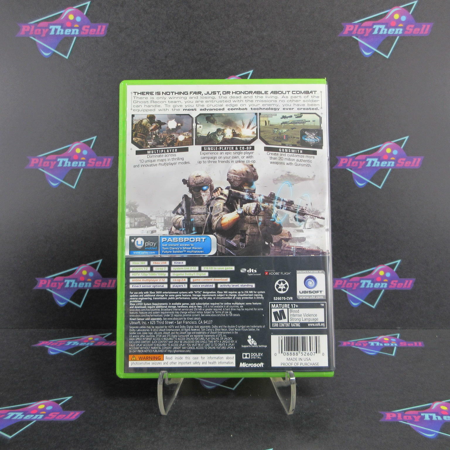 Tom Clancy's Ghost Recon Future Soldier Xbox 360 - Like New
